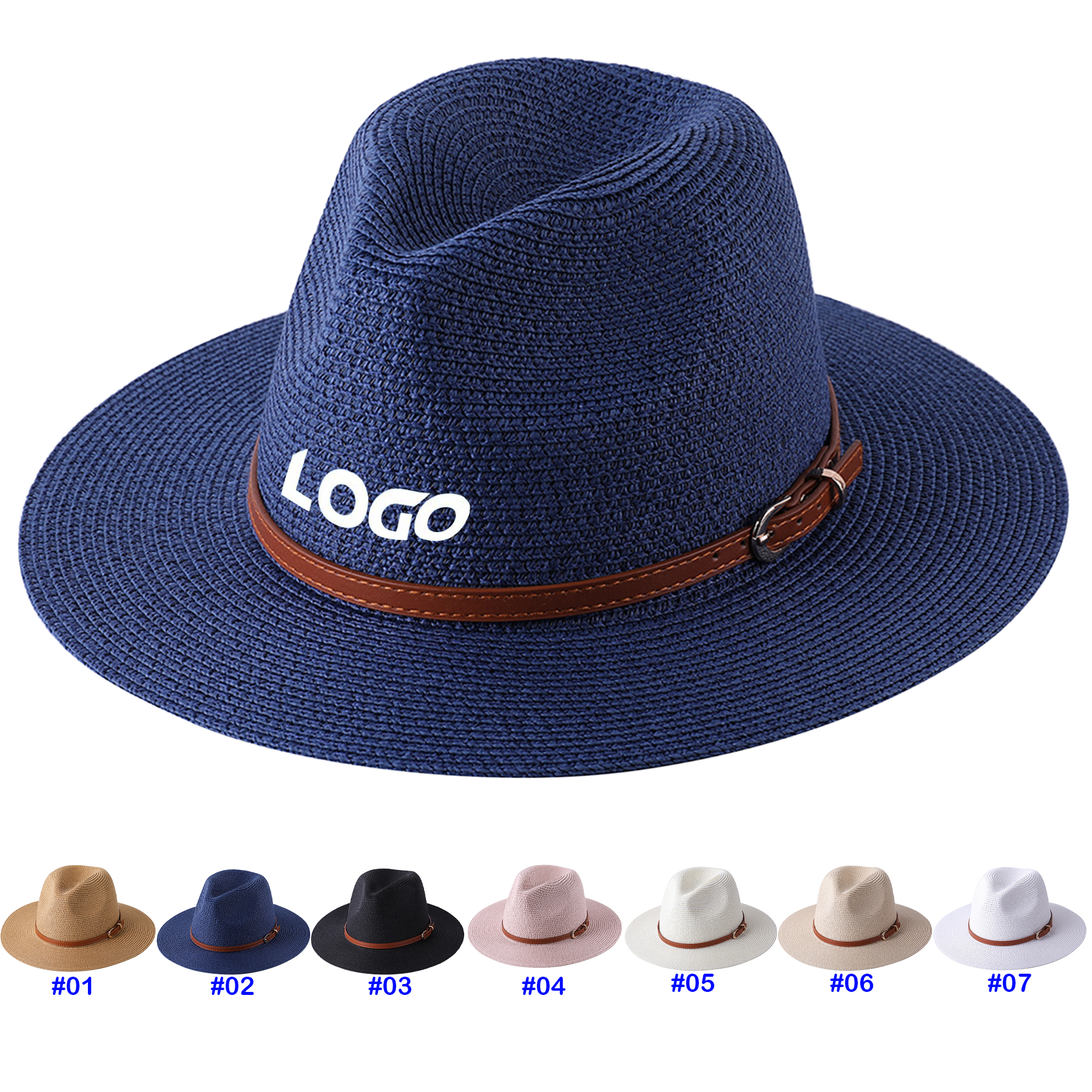 Natural Straw Panama Hat