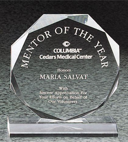 Acrylic Octagon Award 4