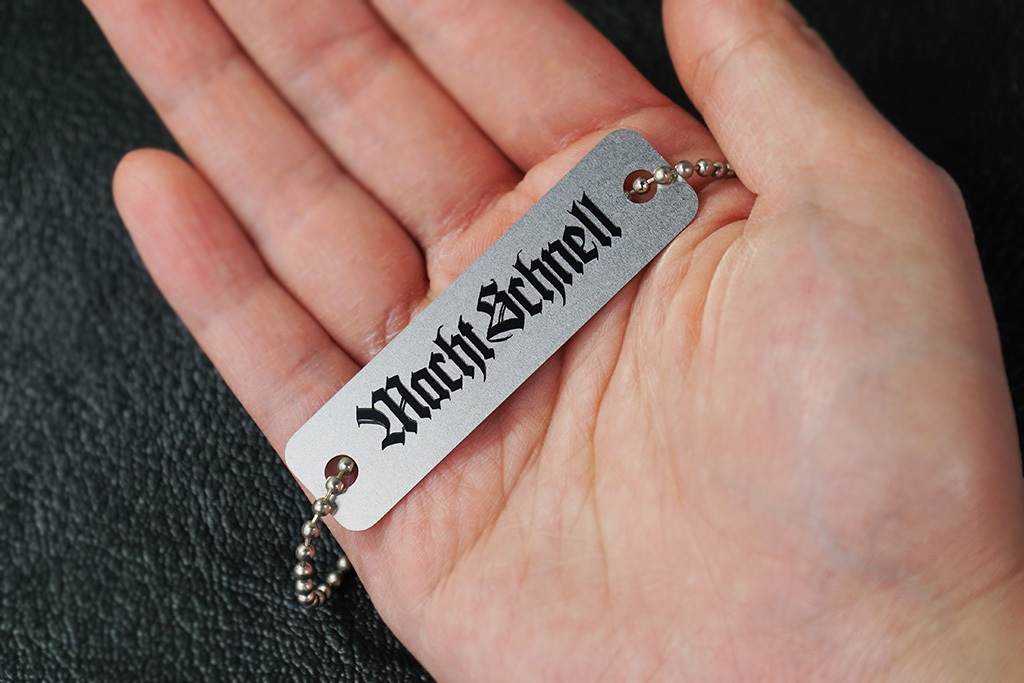 Etched-Metal Dog Tags 10