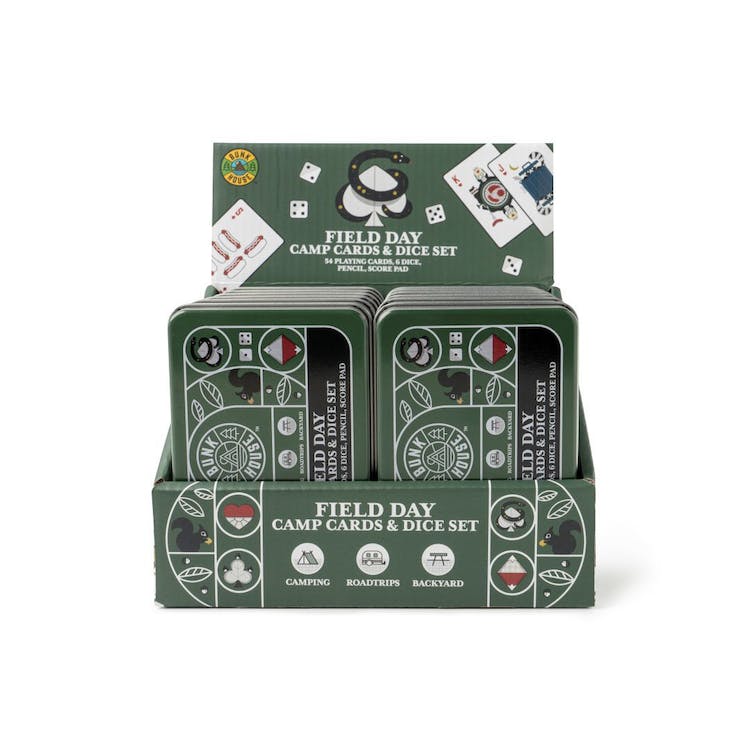 Field Day Camp Cards and Dice Sets - Pocket Size