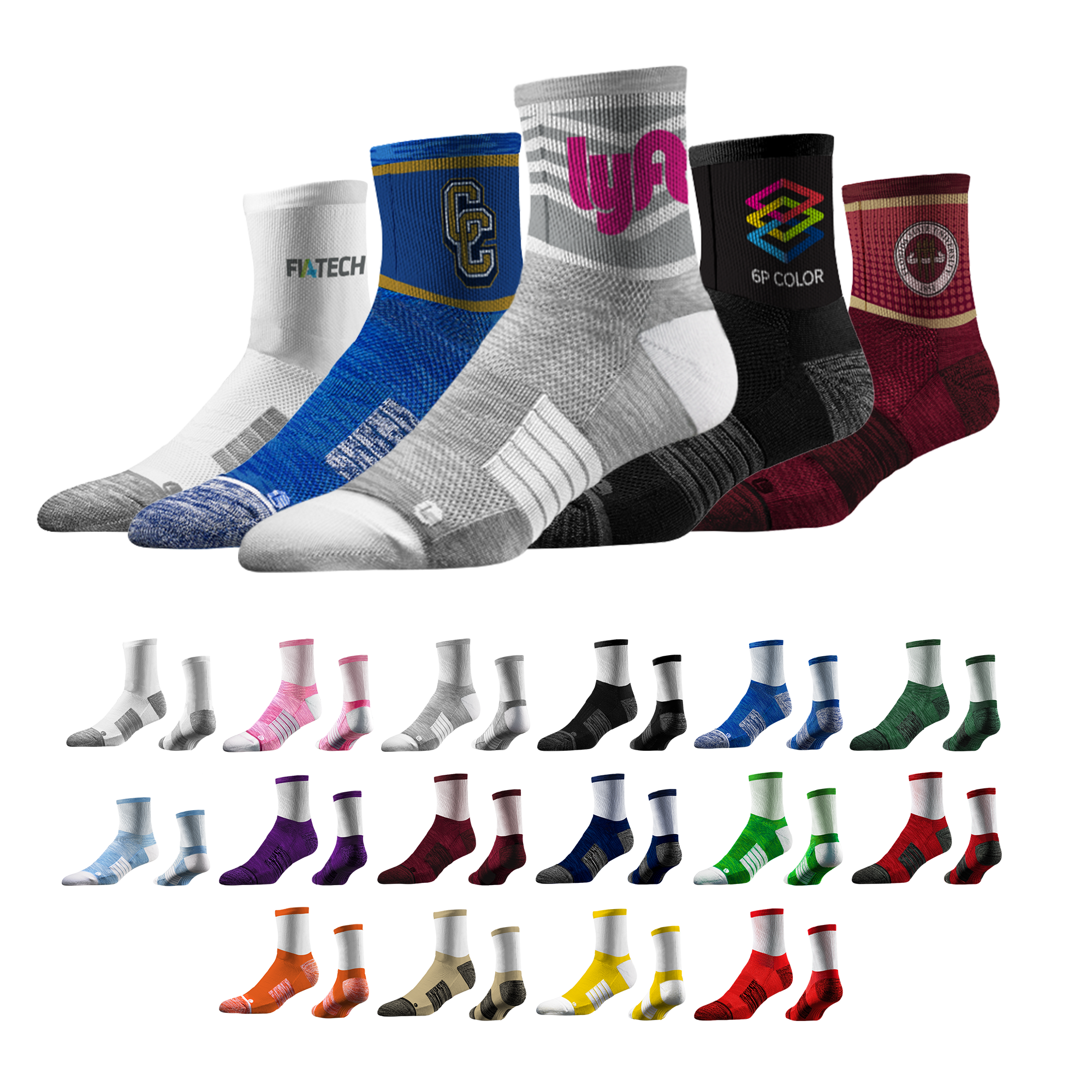 Casual Athletic Mid Sock 2