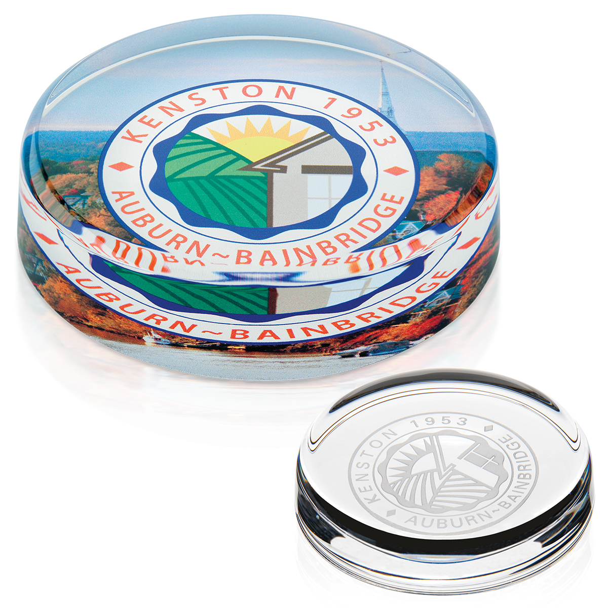 JAFFA® Round Paperweight 6