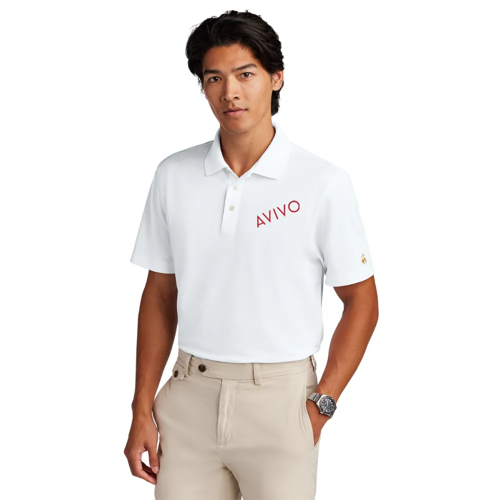 Brooks Brothers(R) Mesh Pique Performance Polo 6