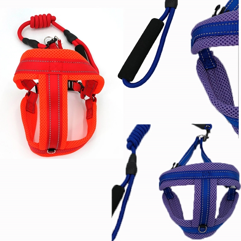 Adjustable breathable pet leash 4