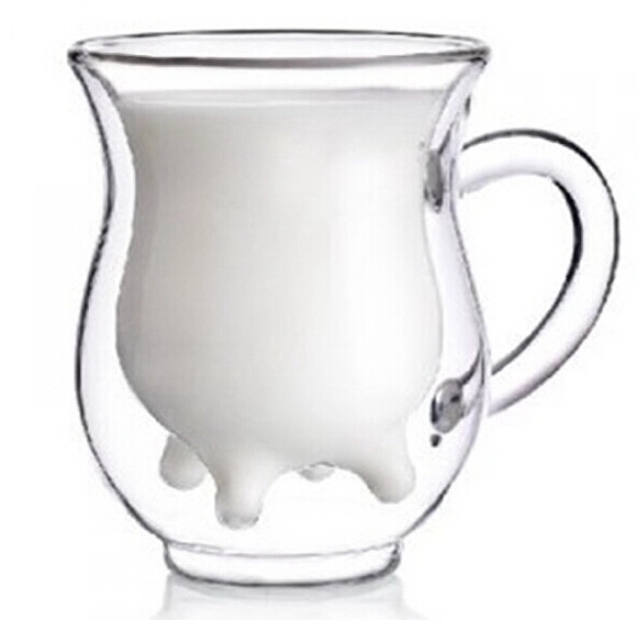 Double Walled Milk Cup With Handle 2