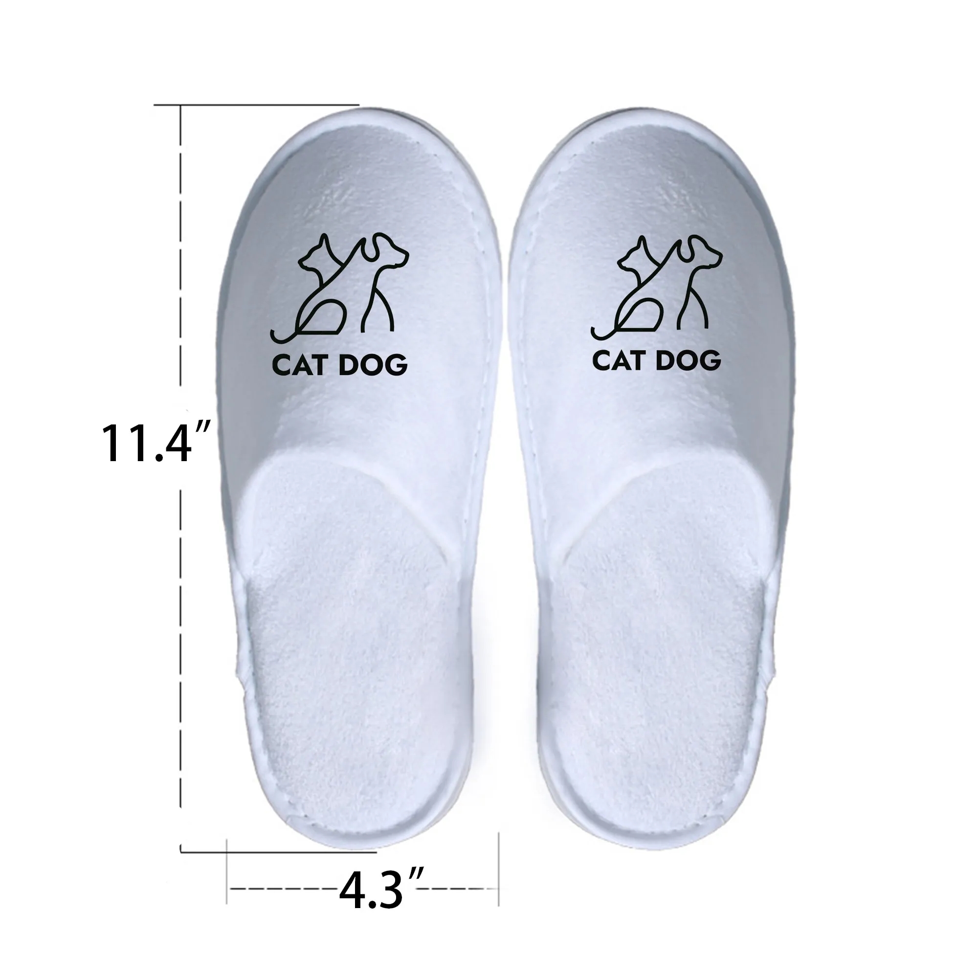 Disposable Close-Toe Spa Hotel Slippers 2
