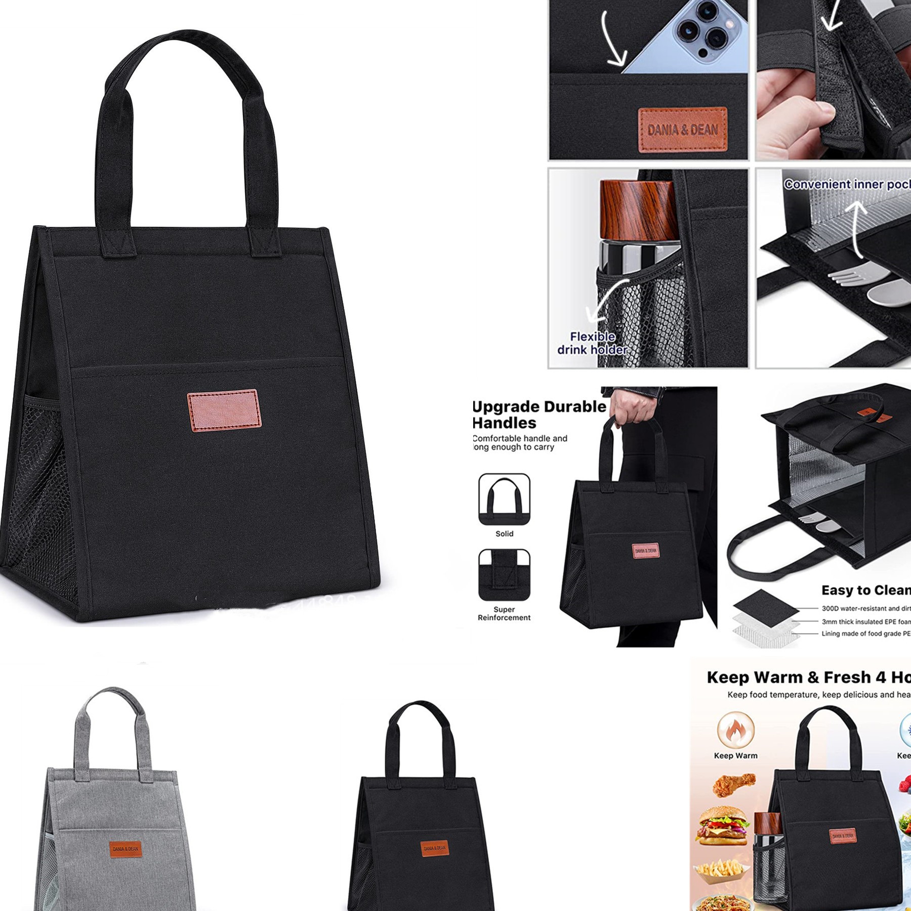 Wide Open Insulated Cooler Bags 1