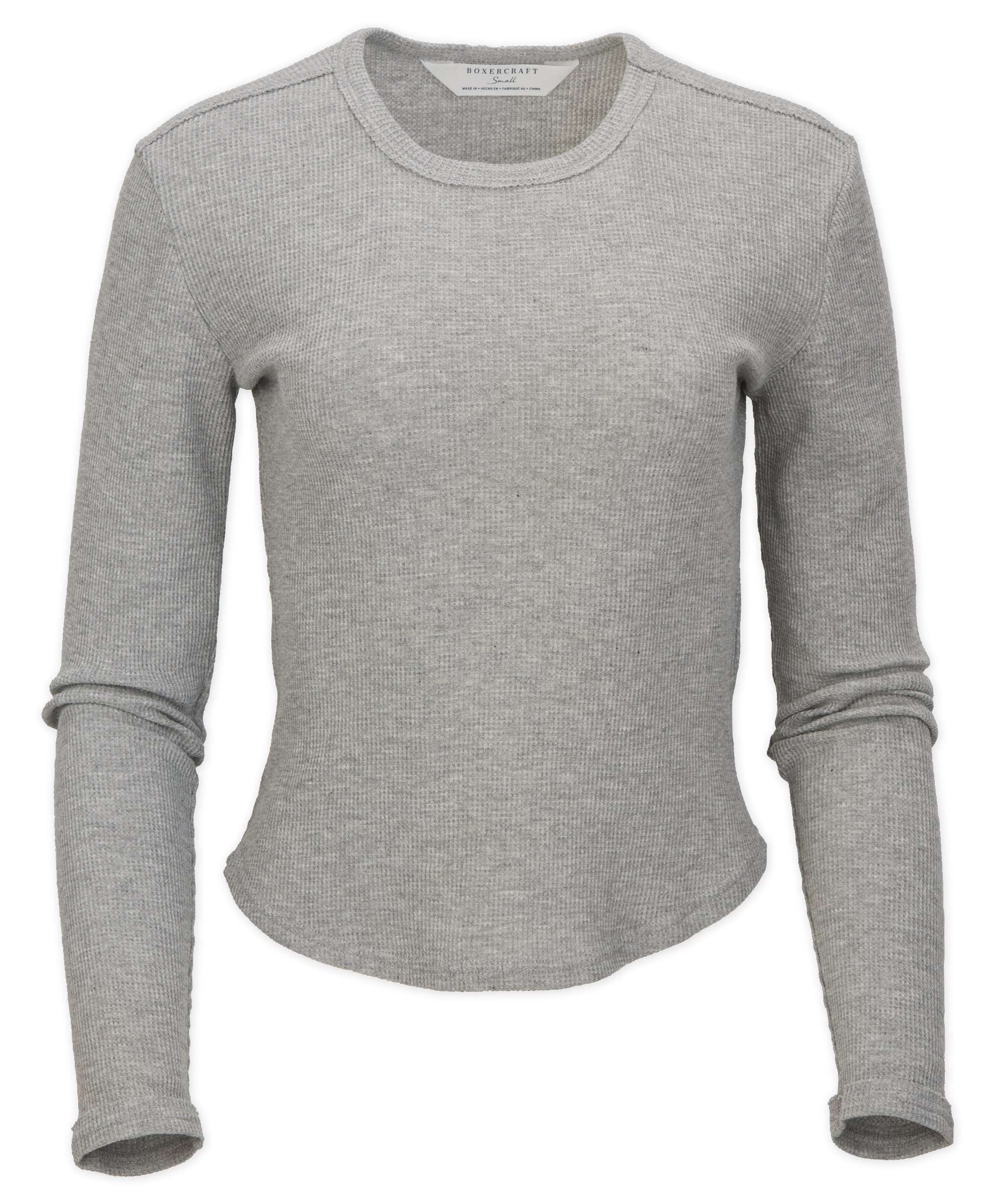 BOXERCRAFT WAFFLE KNIT BABY LONG SLEEVE TEE 7
