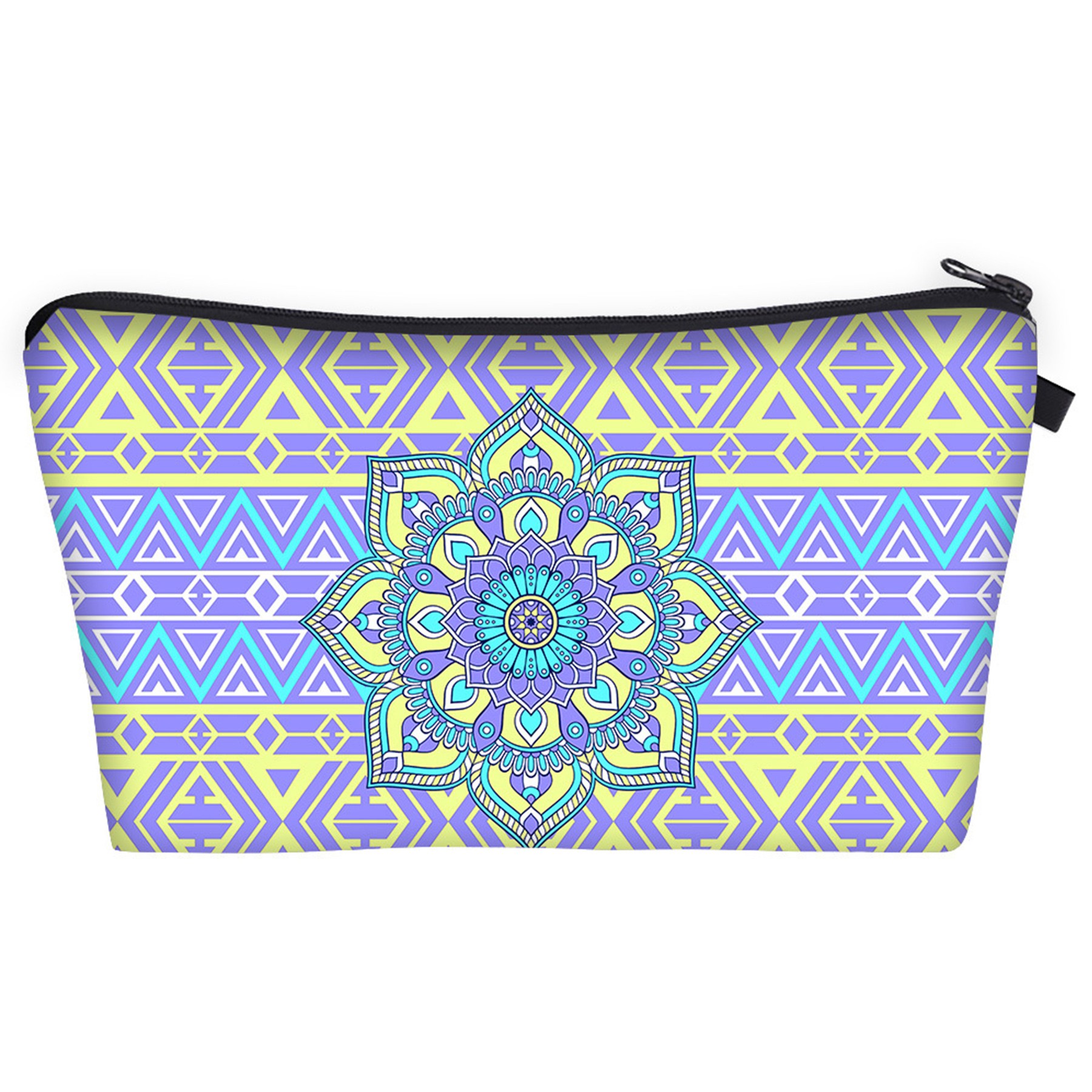 Digital Print Clutch Mandala Makeup Bag 18
