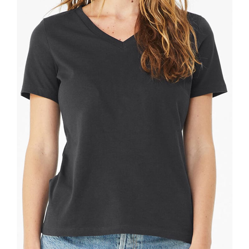 Bella Missys Relaxed Jersey Short-Sleeve V-Neck T-Shirt 12