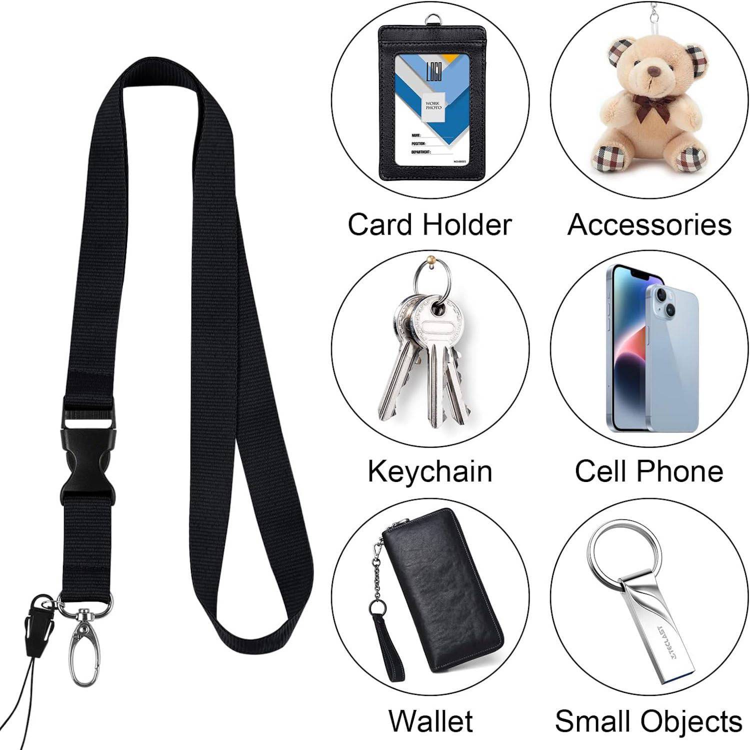 3/4"Custom Id Lanyard 1