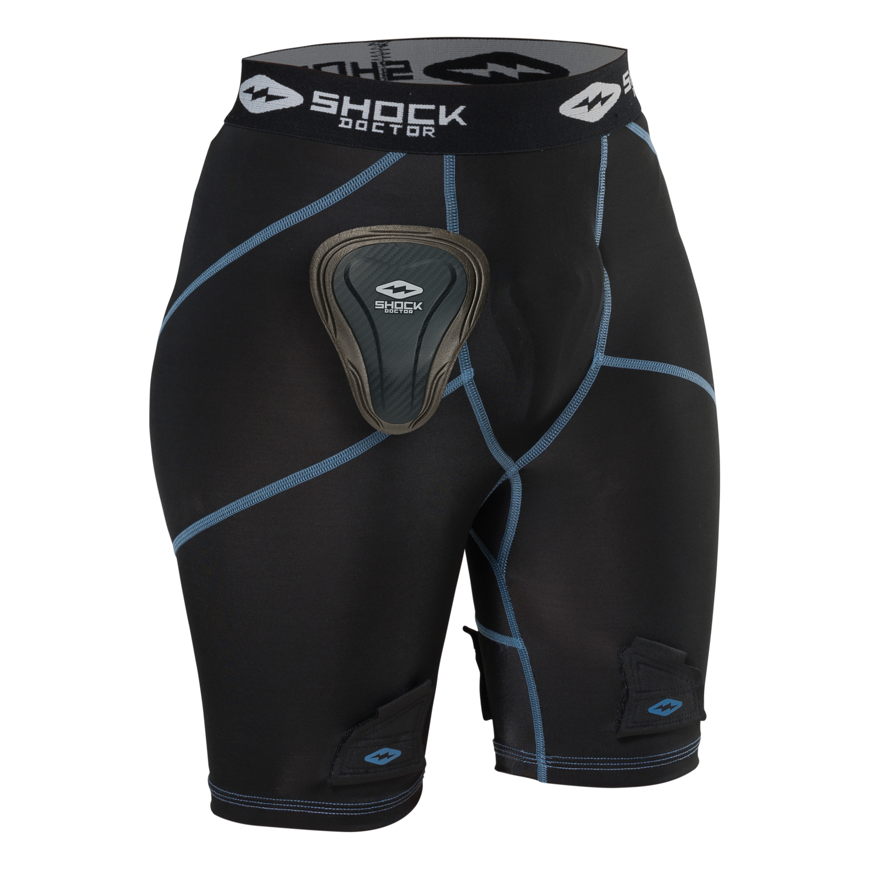 Girl's Compression Hockey Short w/ Pelvic Protector 1