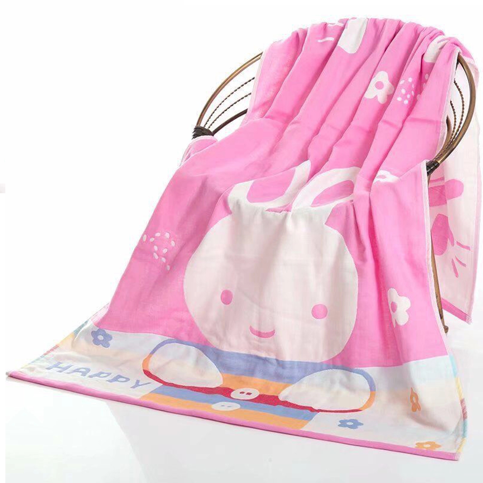 100% Cotton Cartoon Beach Towel 7