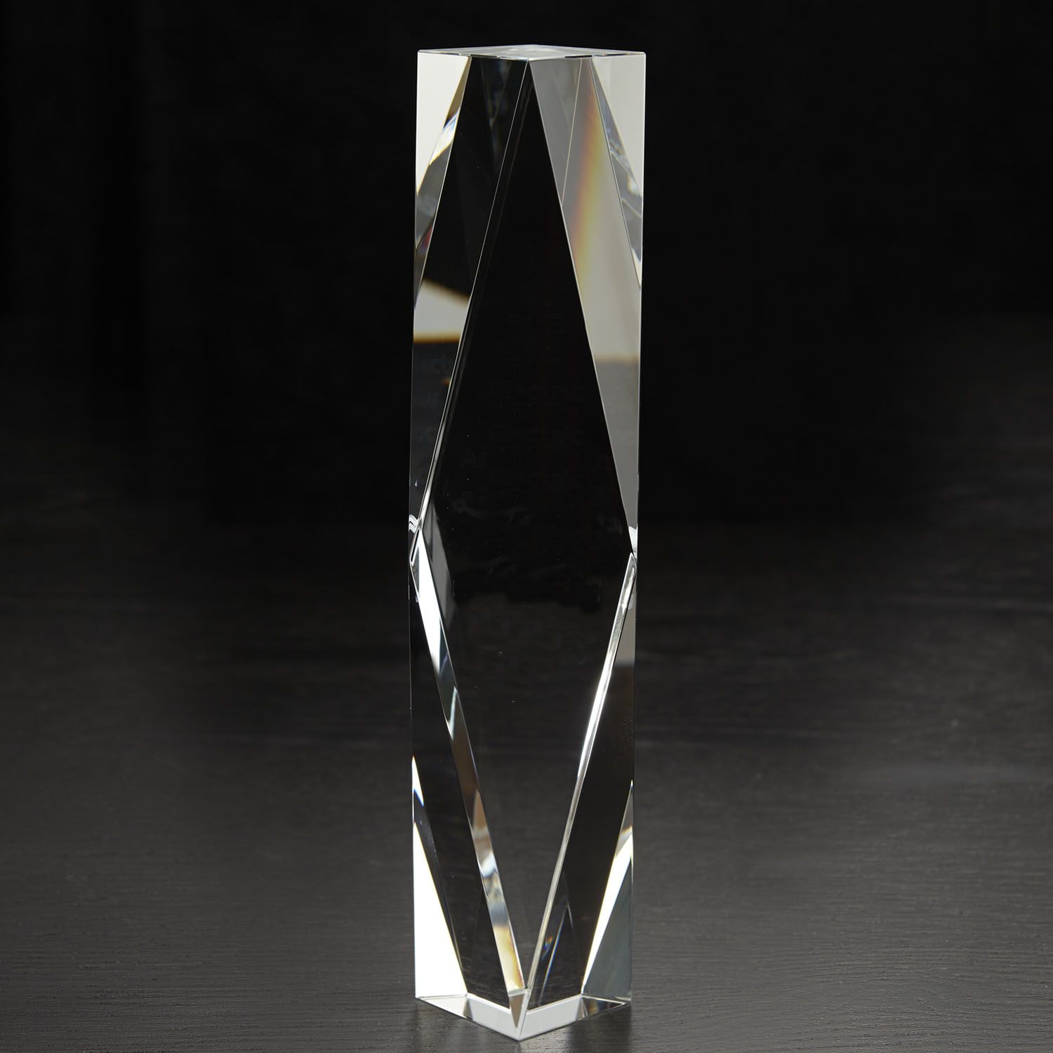 Large Chairmans 3D Crystal Award 2