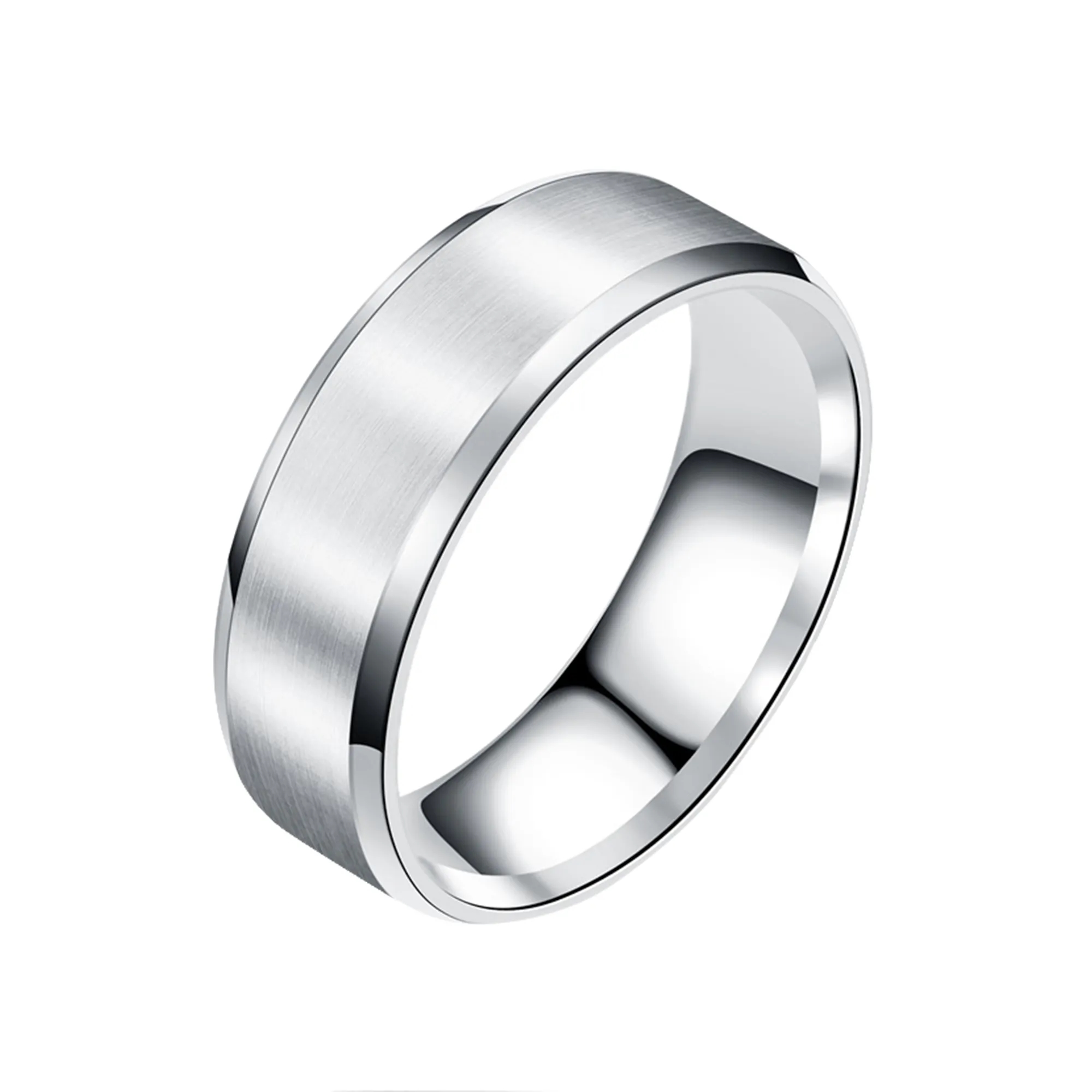 Custom Stainless Steel Metal Memorial Ring 3