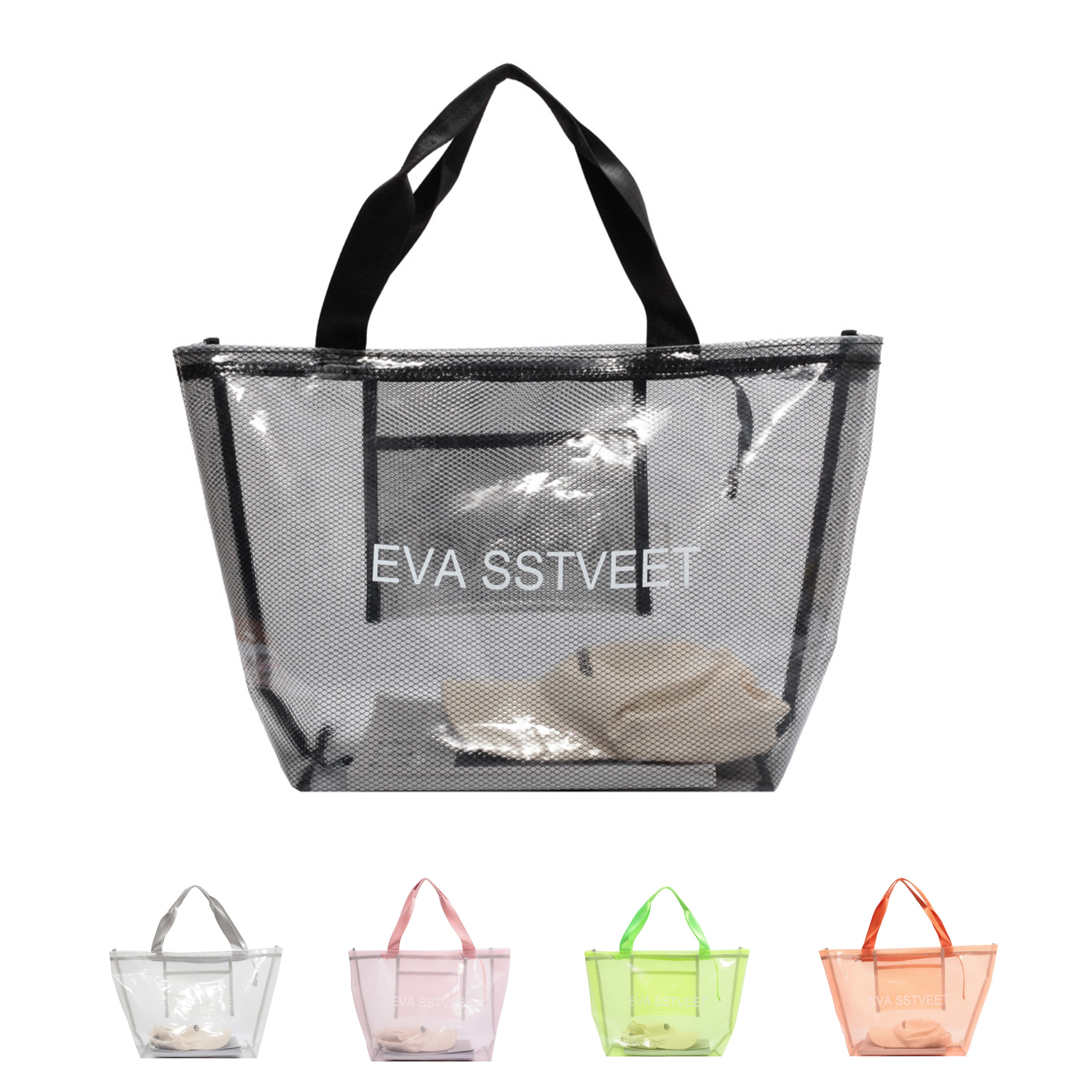 Clear Tote Bag (direct import) 2