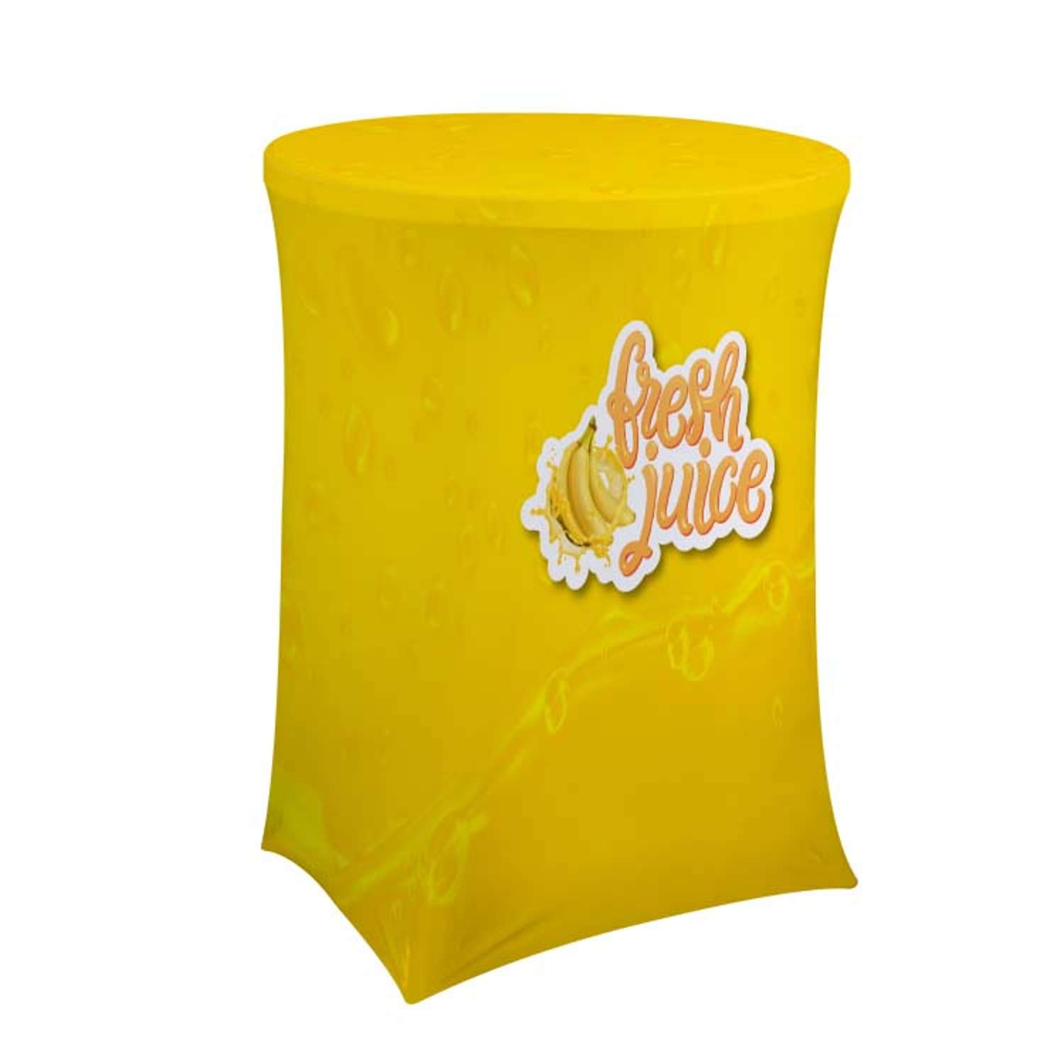 Bar-Height UltraFit Round Table Throw (Full-Color Full Bleed) 1