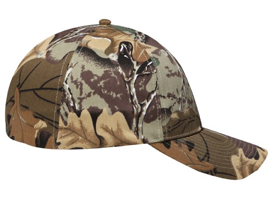 OTTO CAP "OTTO FLEX" Camouflage 6 Panel Low Profile Baseball Cap 14