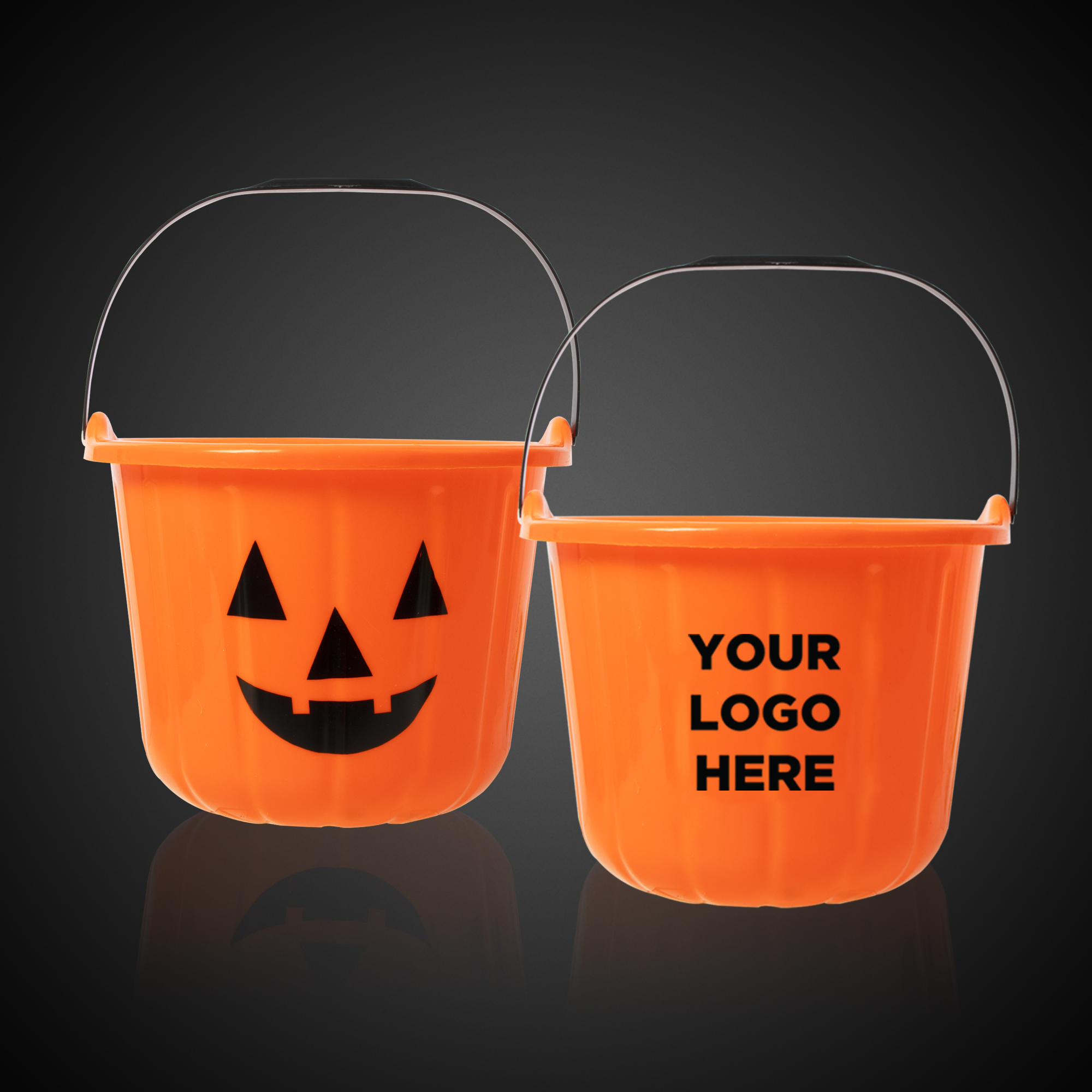 Pumpkin Bucket w/ Handle 4