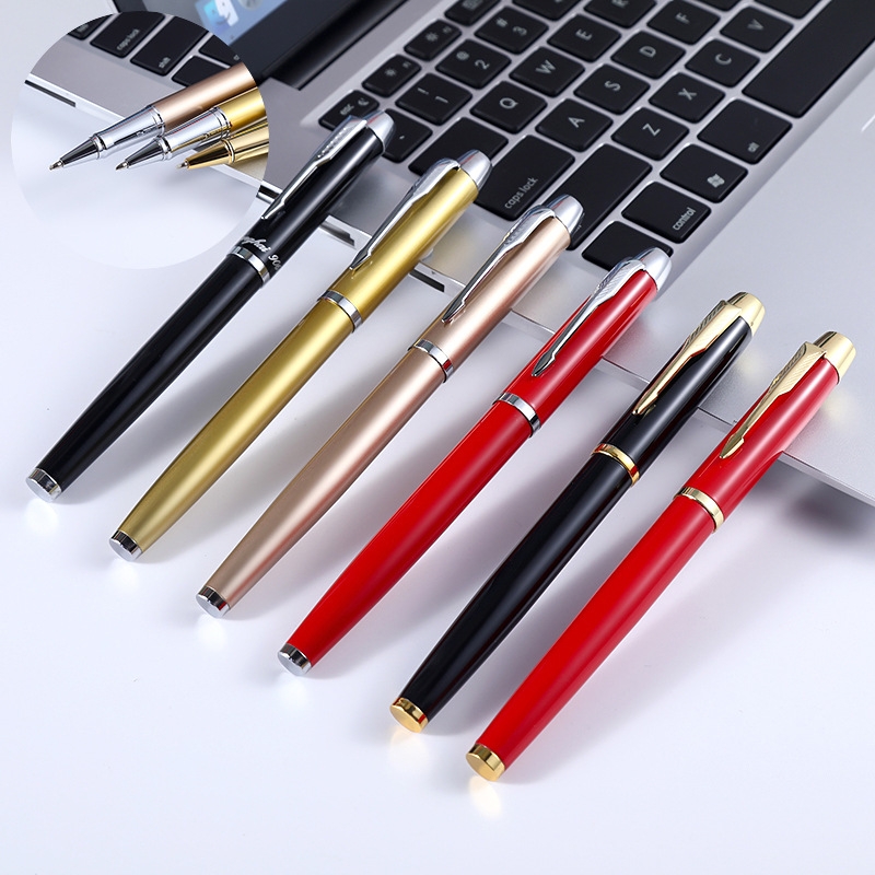 Arrow Feather Shape Metal Signature Pen 7