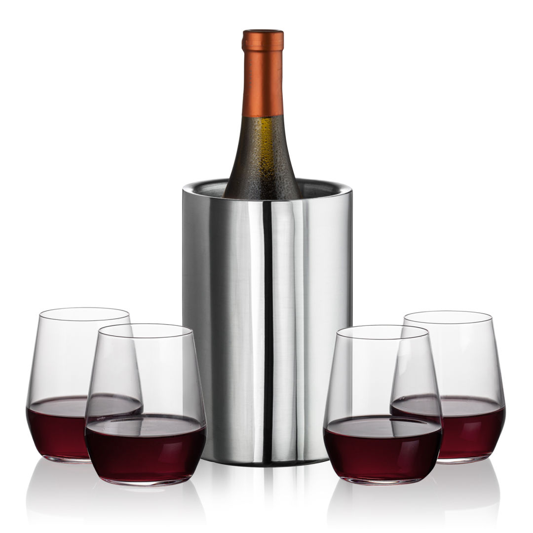 Jacobs Wine Cooler & Germain Stemless Wine 7