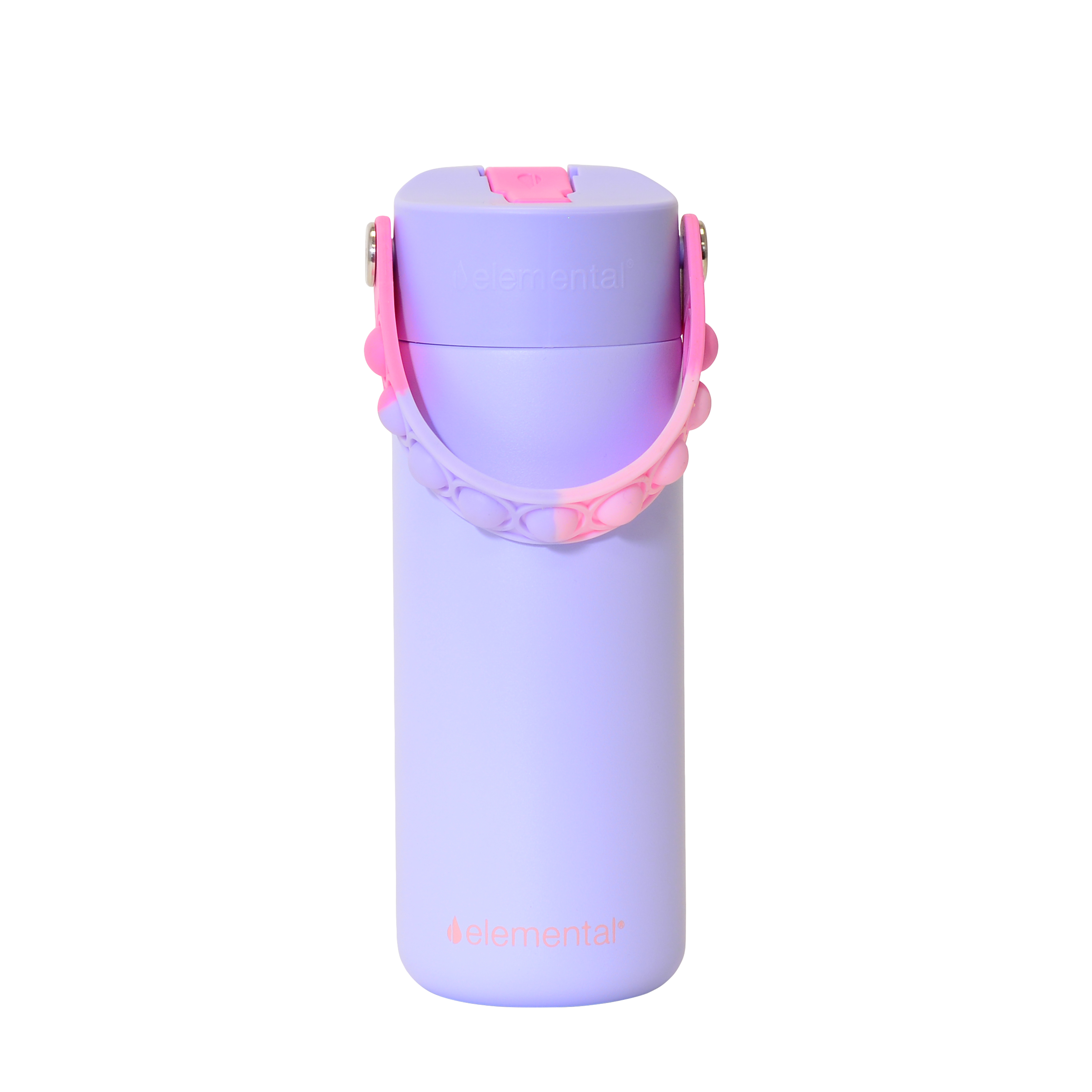 Elemental® Core Series 18oz Pop Fidget Stainless Steel Water Bottle - Vacuum Insulated - BPA-Free 26