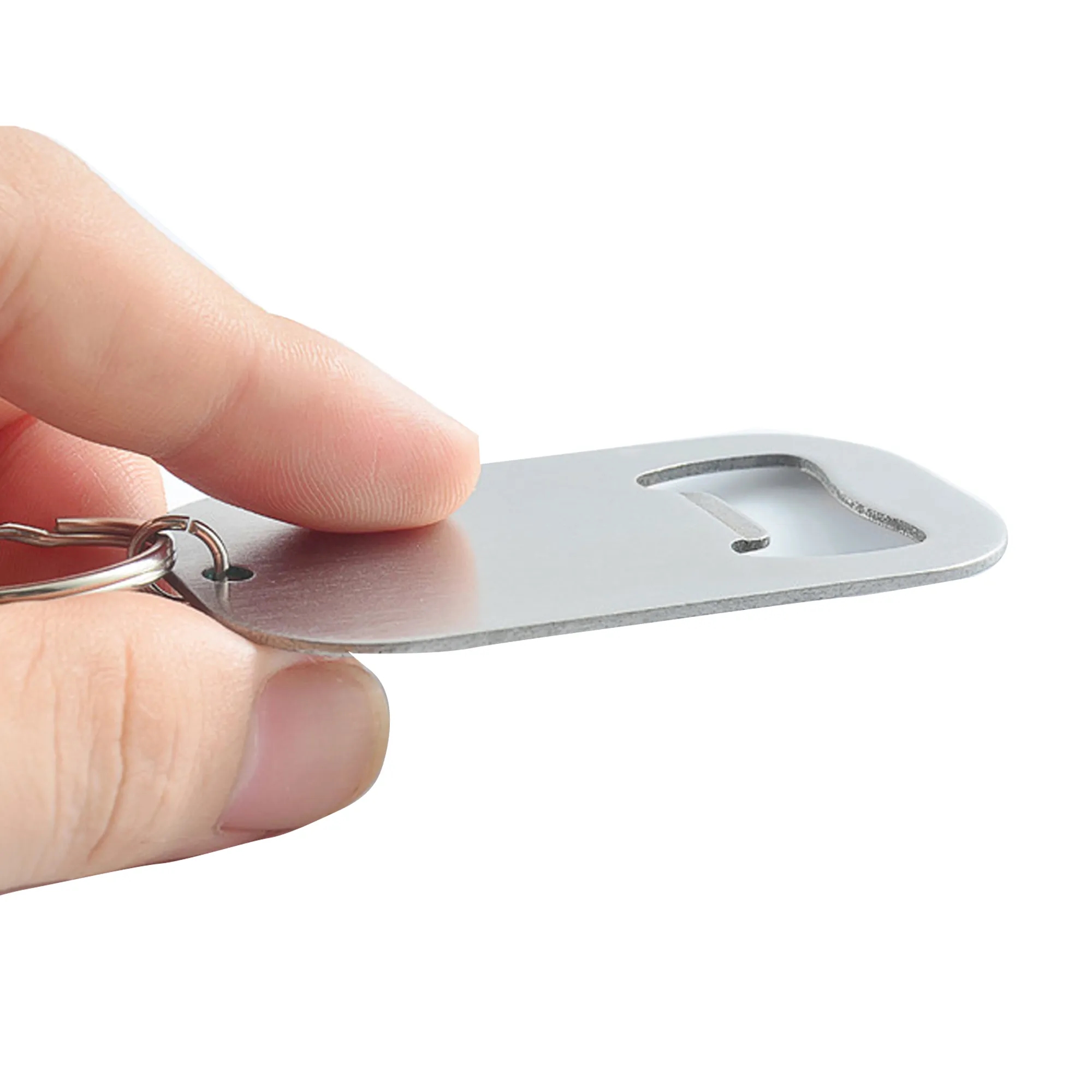 Stainless Steel Bottle Opener Keychains 5