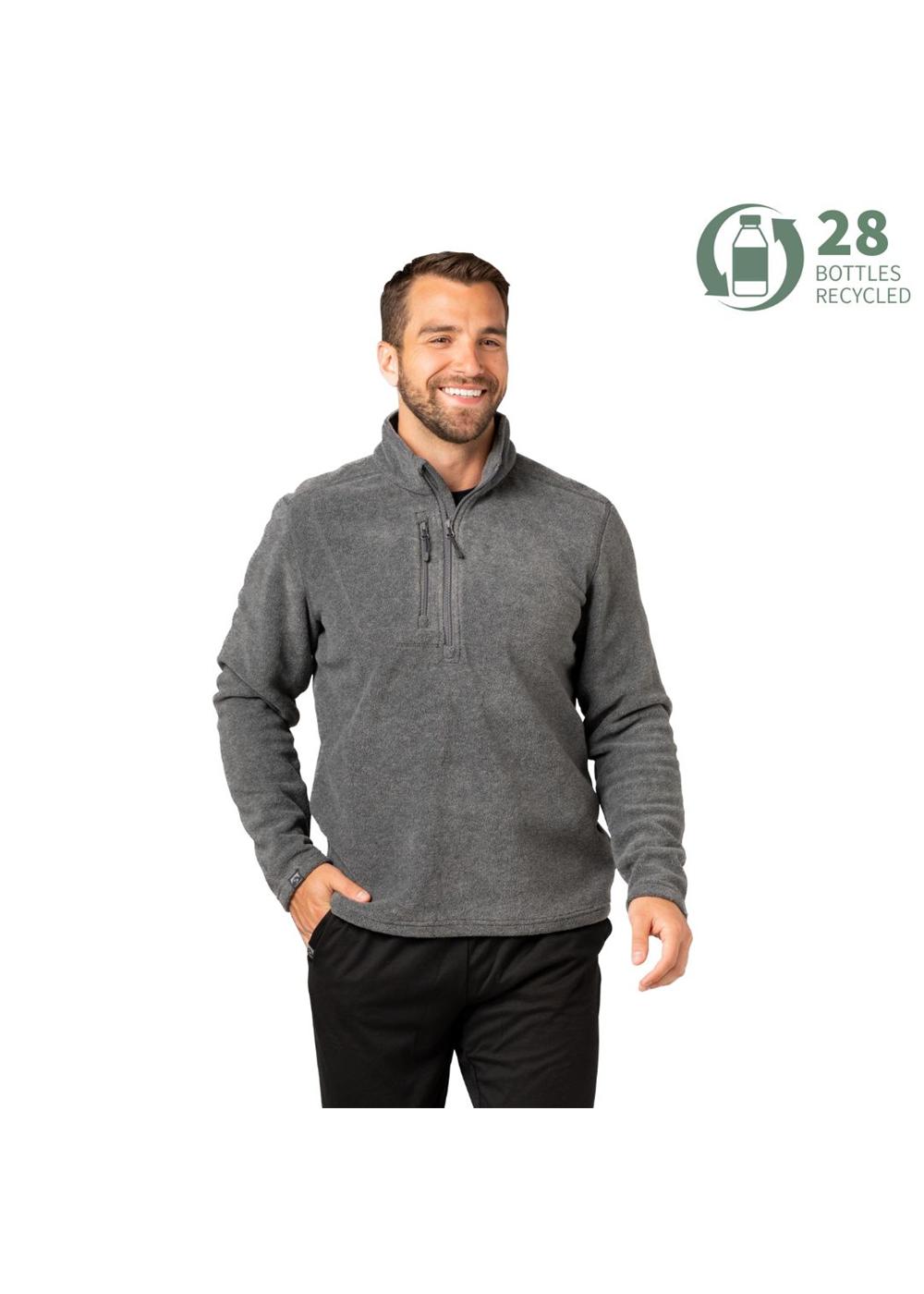 Storm Creek Men's Fireside Fleece Microfleece Quarter Zip 9