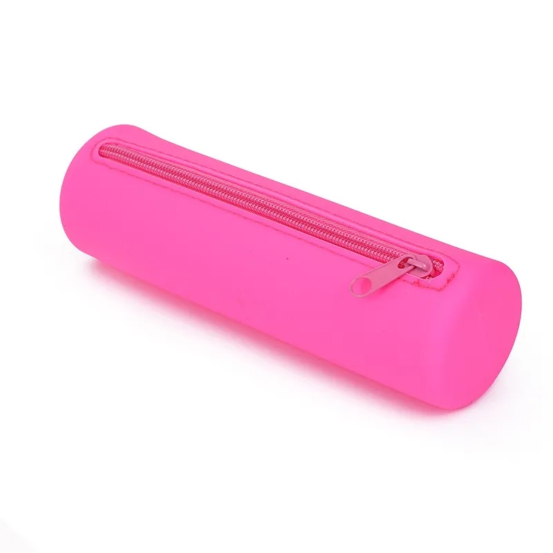 Customized silicone storage pencil case makeup bag 2