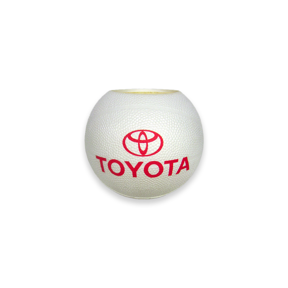 5" Basketball Can Cooler/ Pencil Cup, custom koozie with logo imprint 3