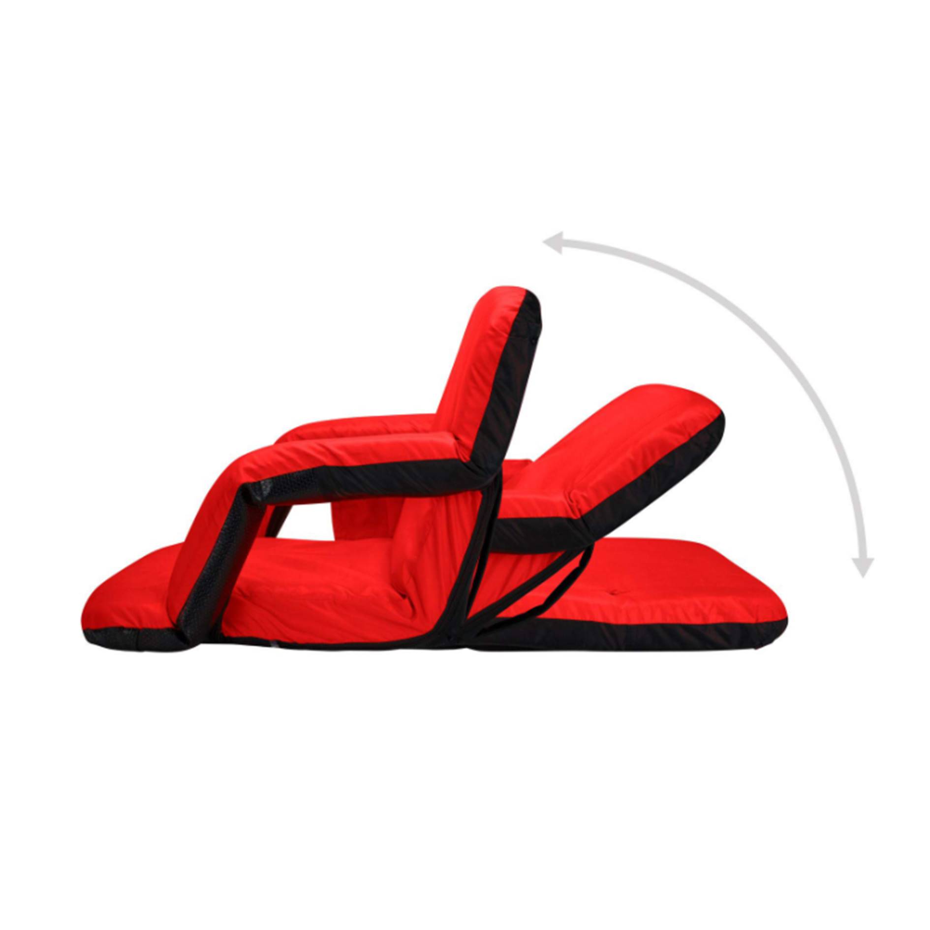 Back Support Five Positions Floor Chair 2