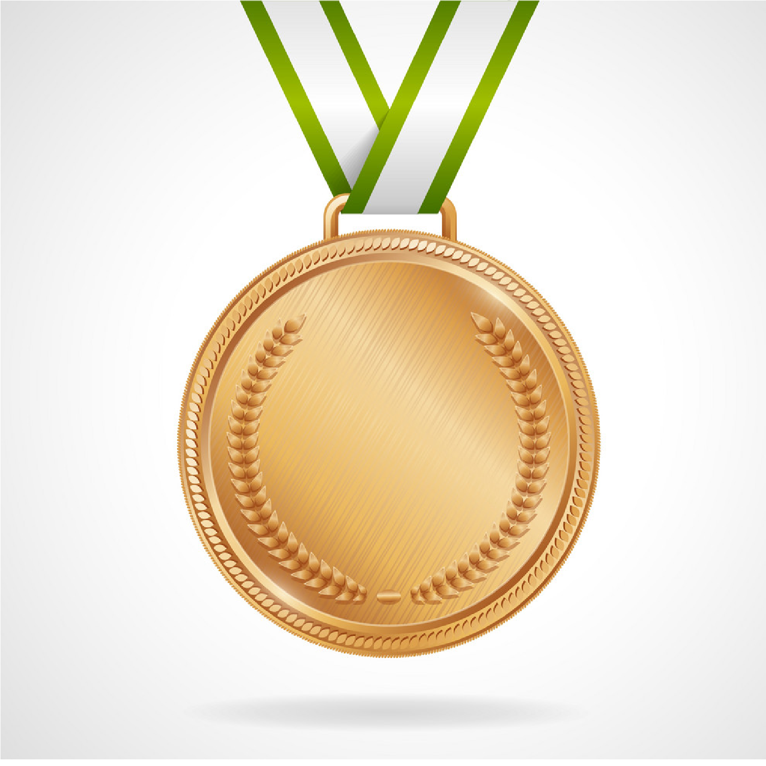 Customized Shiny Copper Plated Zinc Alloy Medal 2