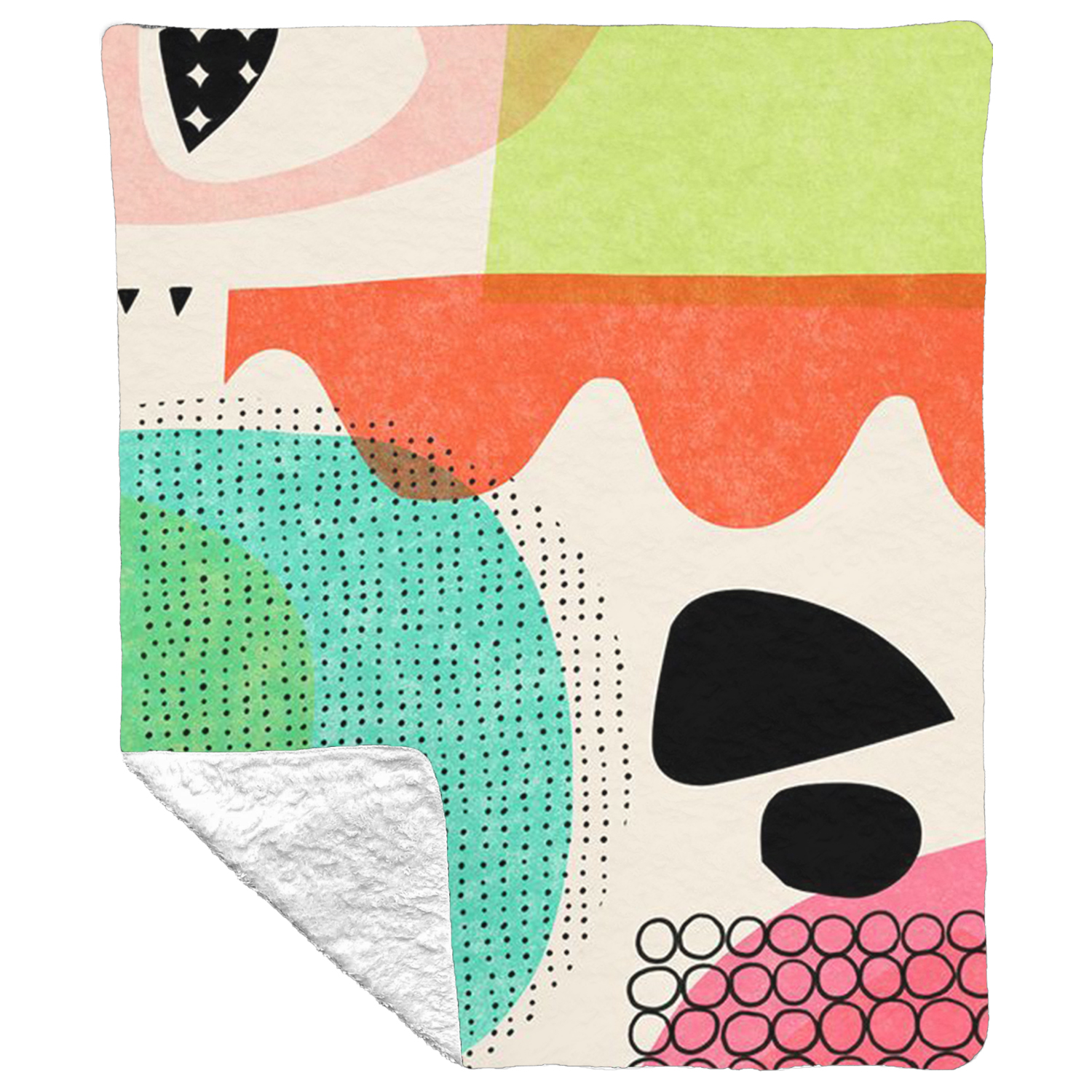 50" x 60" Micro-Mink Sherpa Plush Sublimation Blanket 430 GSM 5