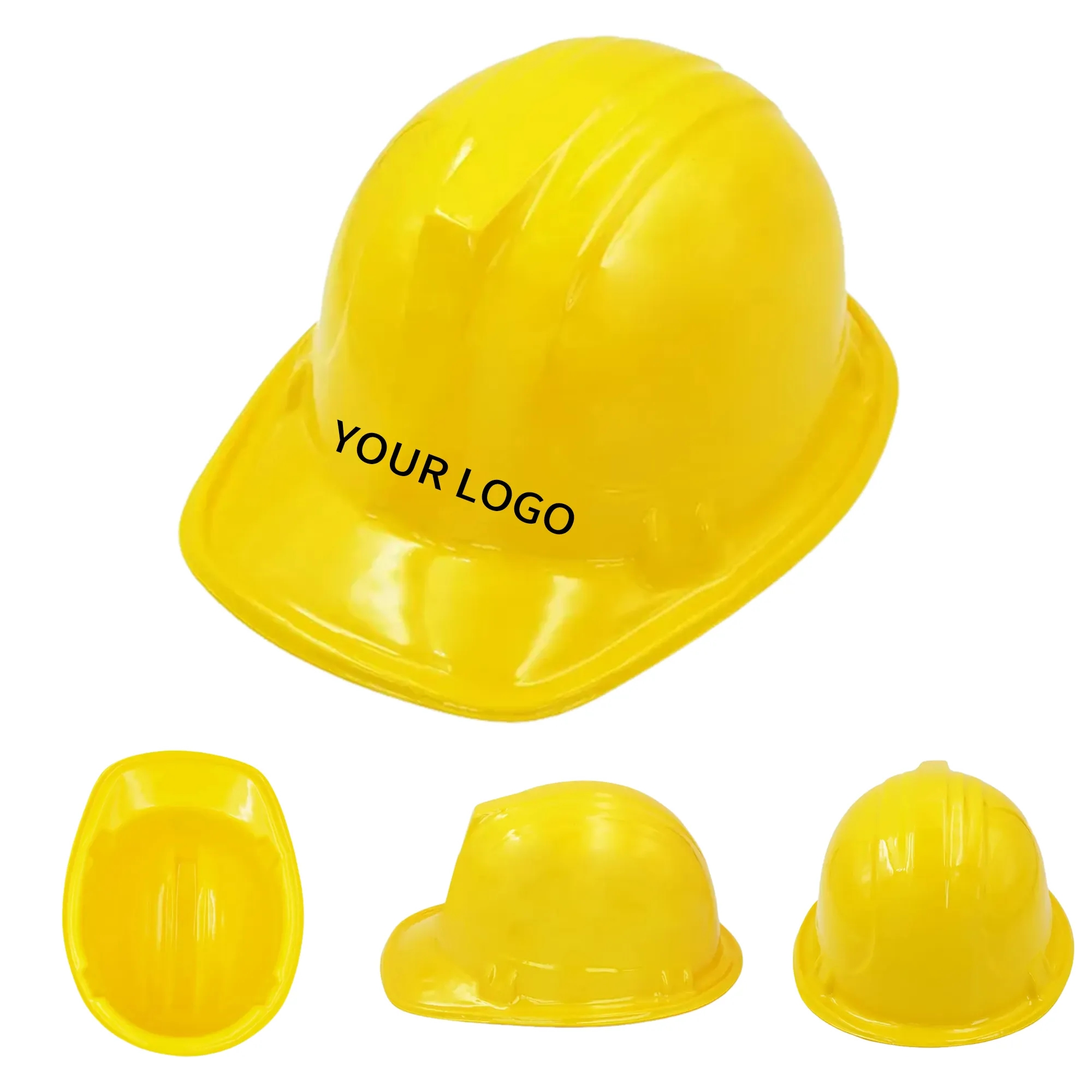 Durable PVC Engineering Cap for Kids 1