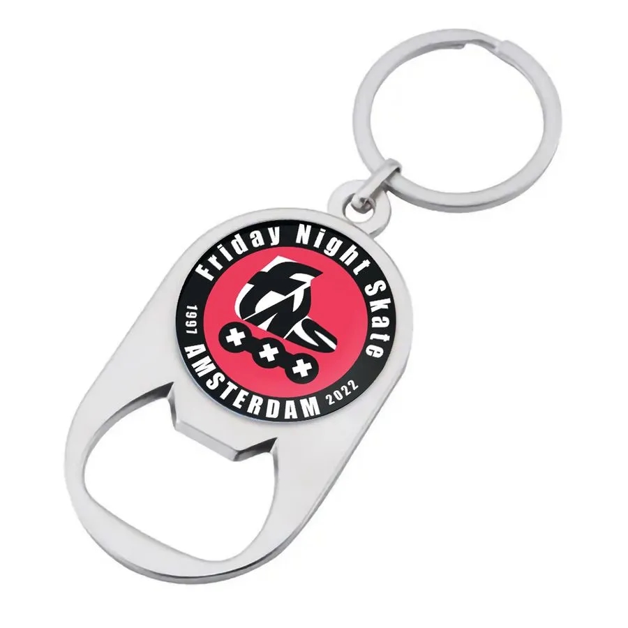 Multiuse Alloy Bottle Opener Keychain 5