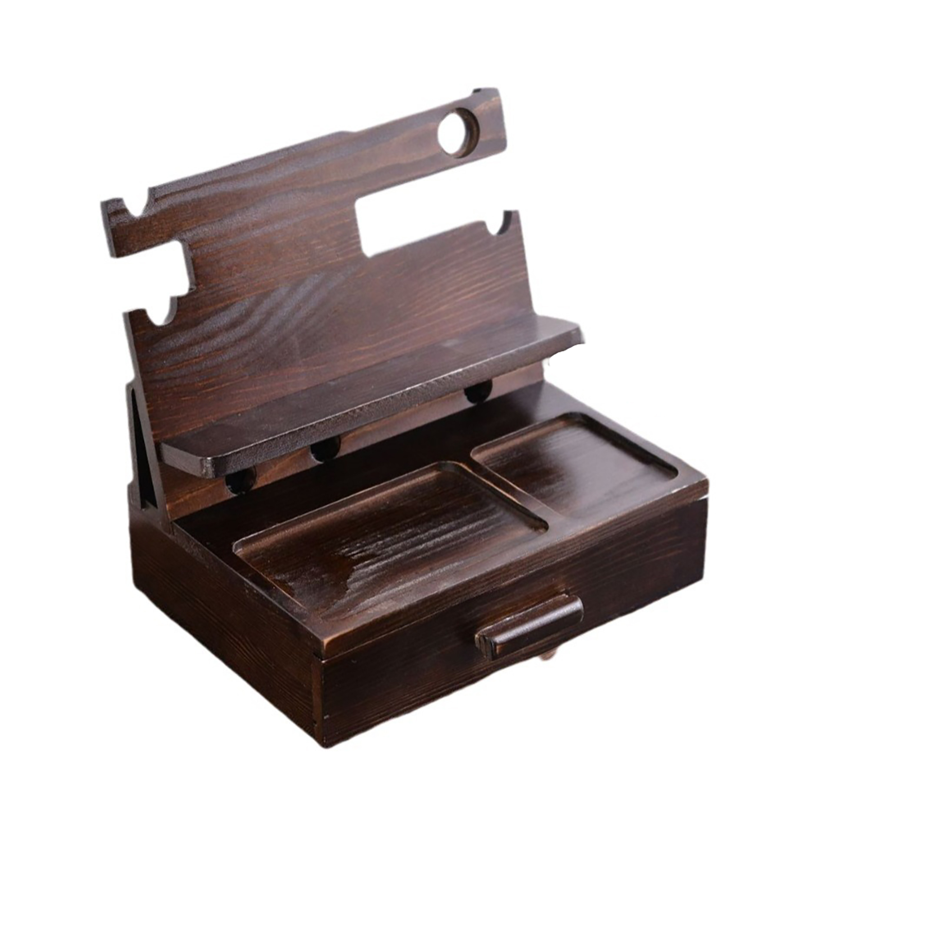 Wood Phone Docking Station 4