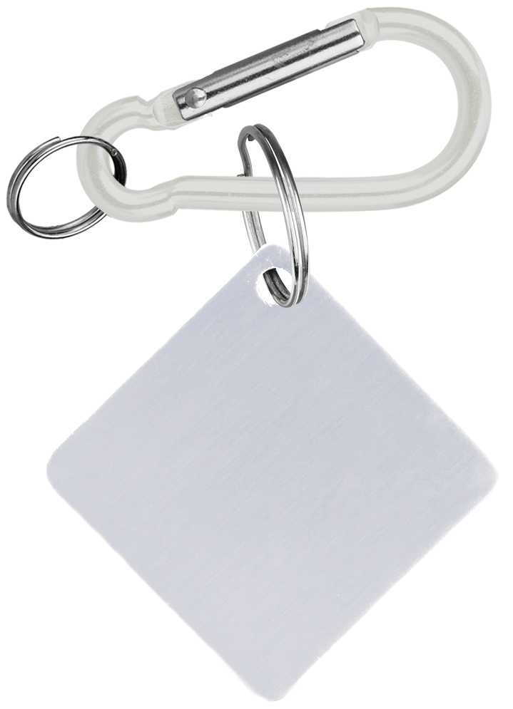 Aluminum Key Holder & Dog Tag with Carabiner 10