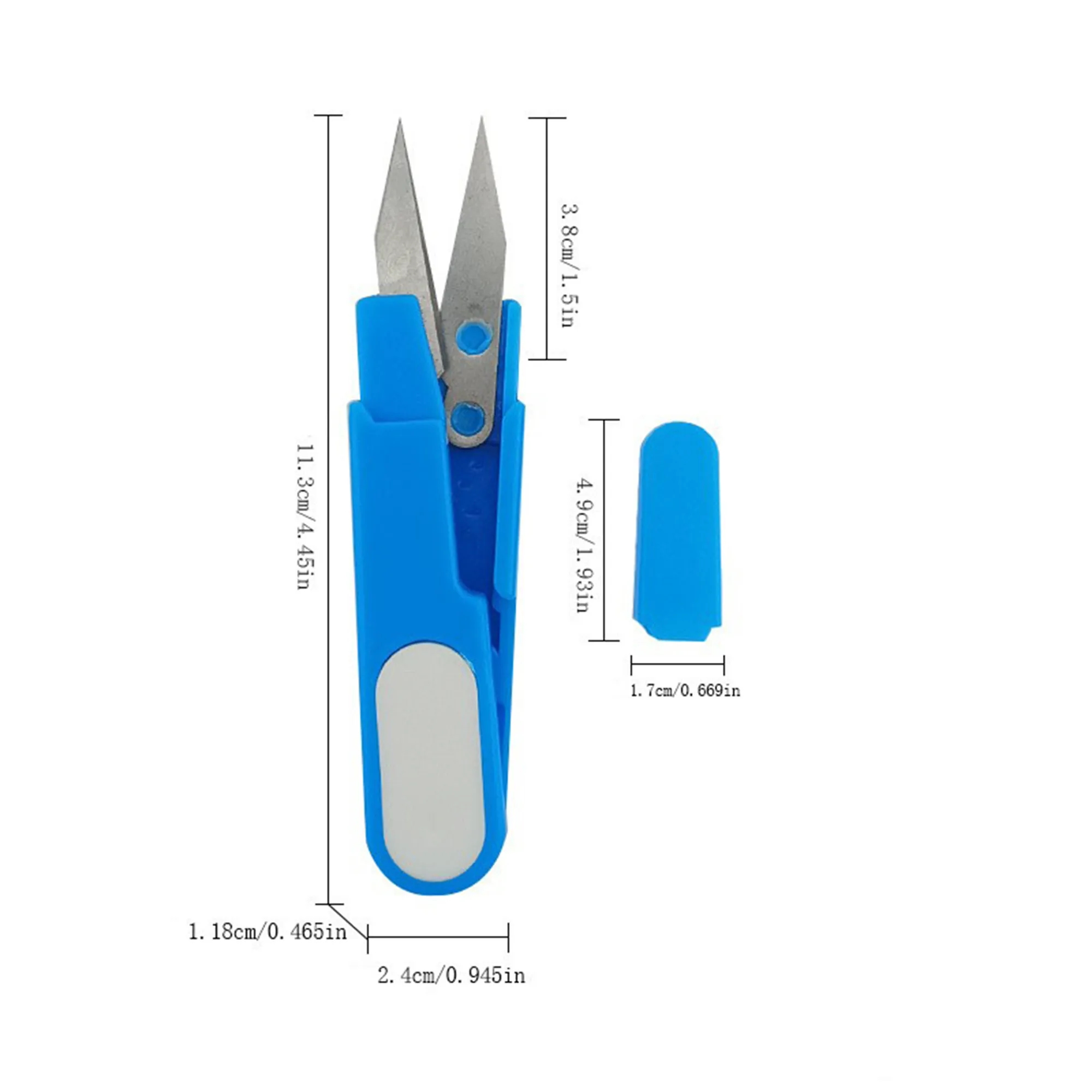 Vibrant Colorful Plastic Scissors 10