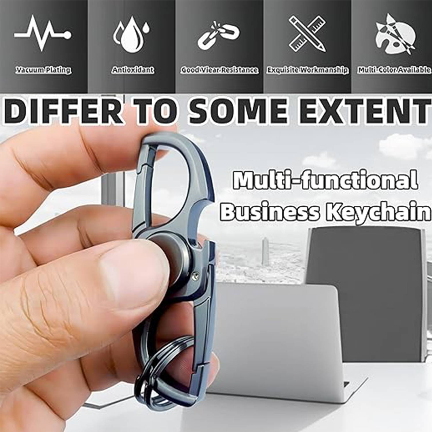 Fingertip Gyroscope Keychain 4
