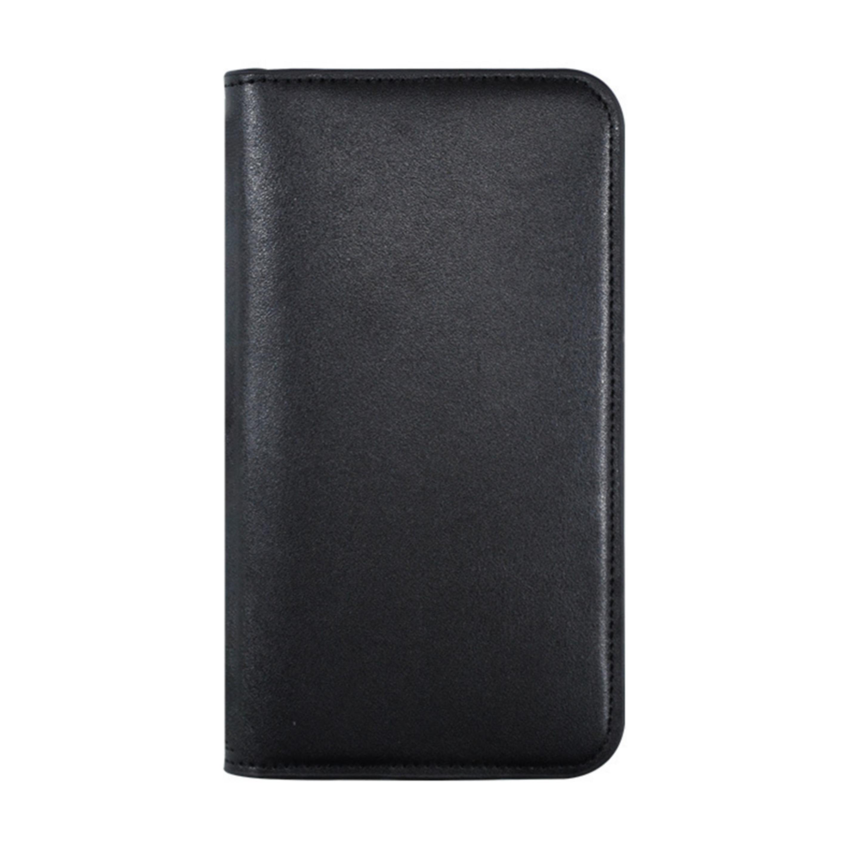 Leather case wallet wireless charging power bank 2