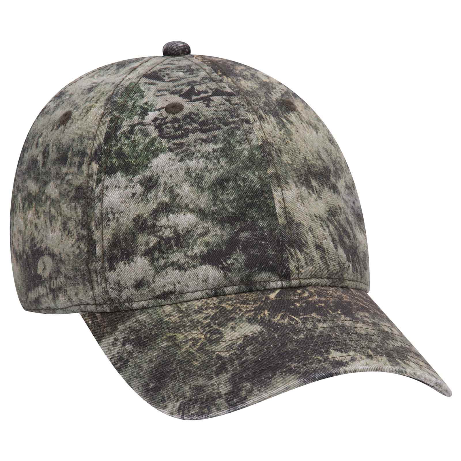 OTTO CAP® Mossy Oak Camouflage 6 Panel Low Profile Dad Hat 3