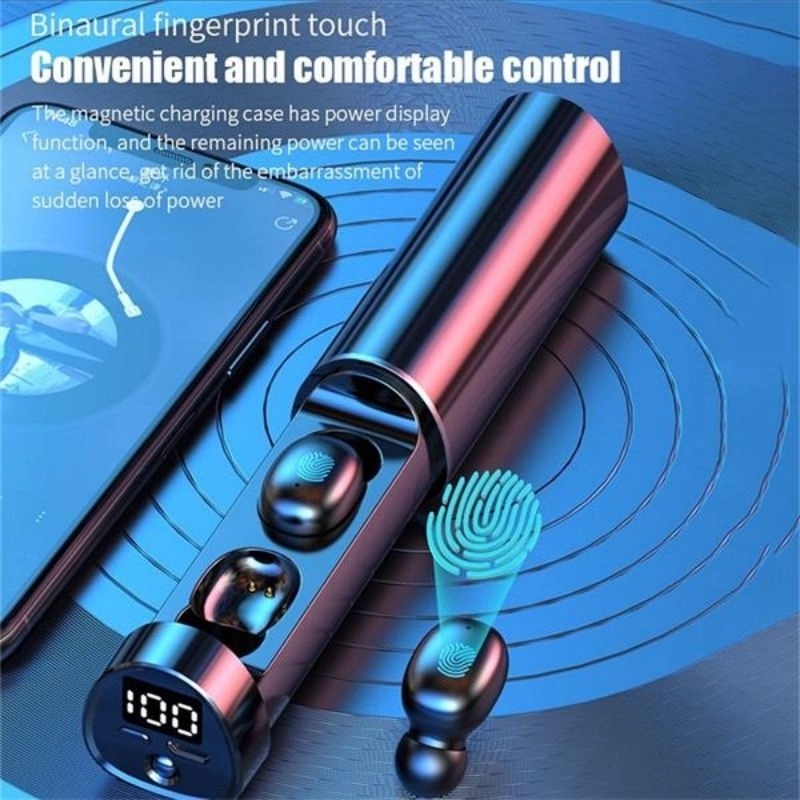 Smart Touch Wireless Earbuds with Charging Box 8