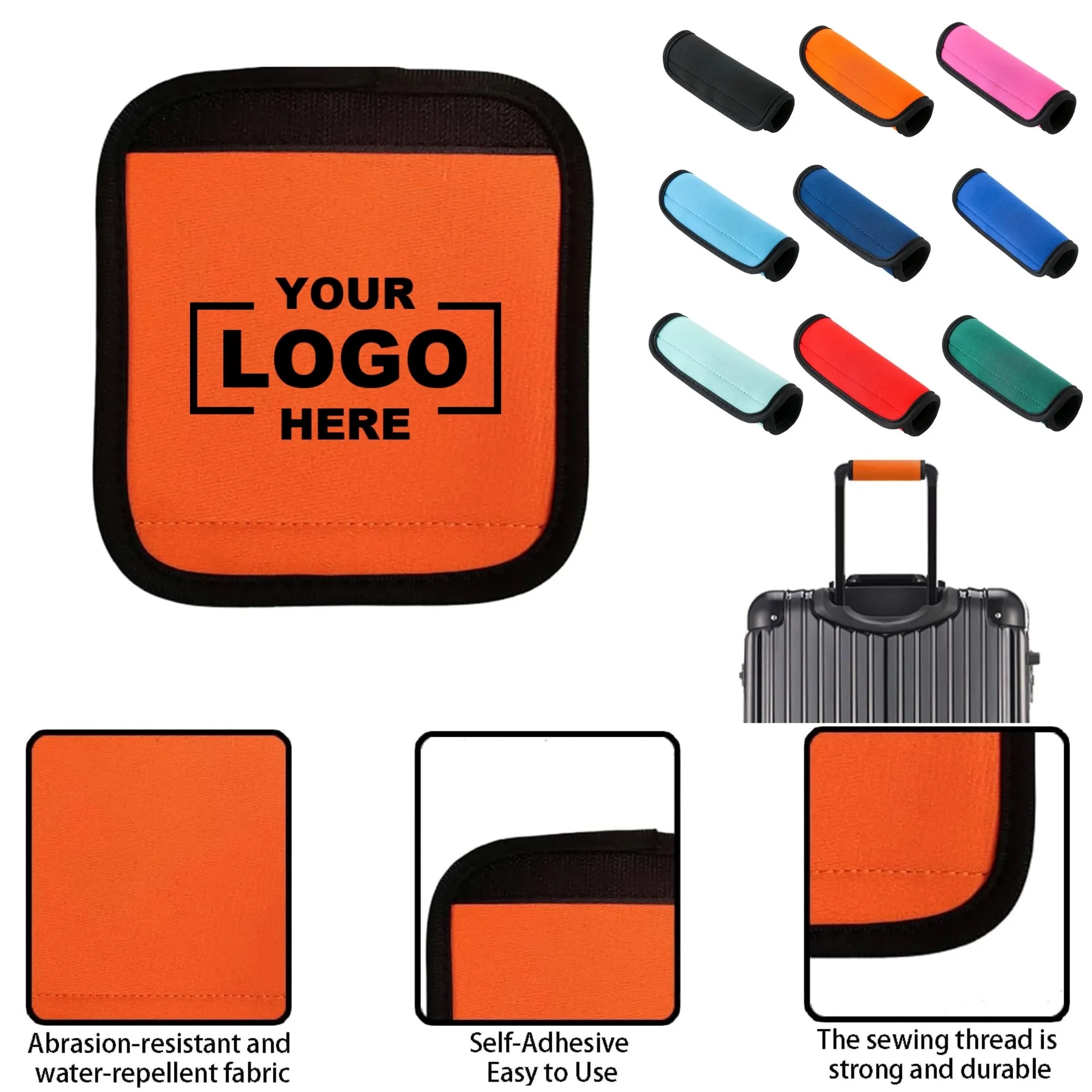 Elastic Wear-Resistant Luggage Handle Protector 3
