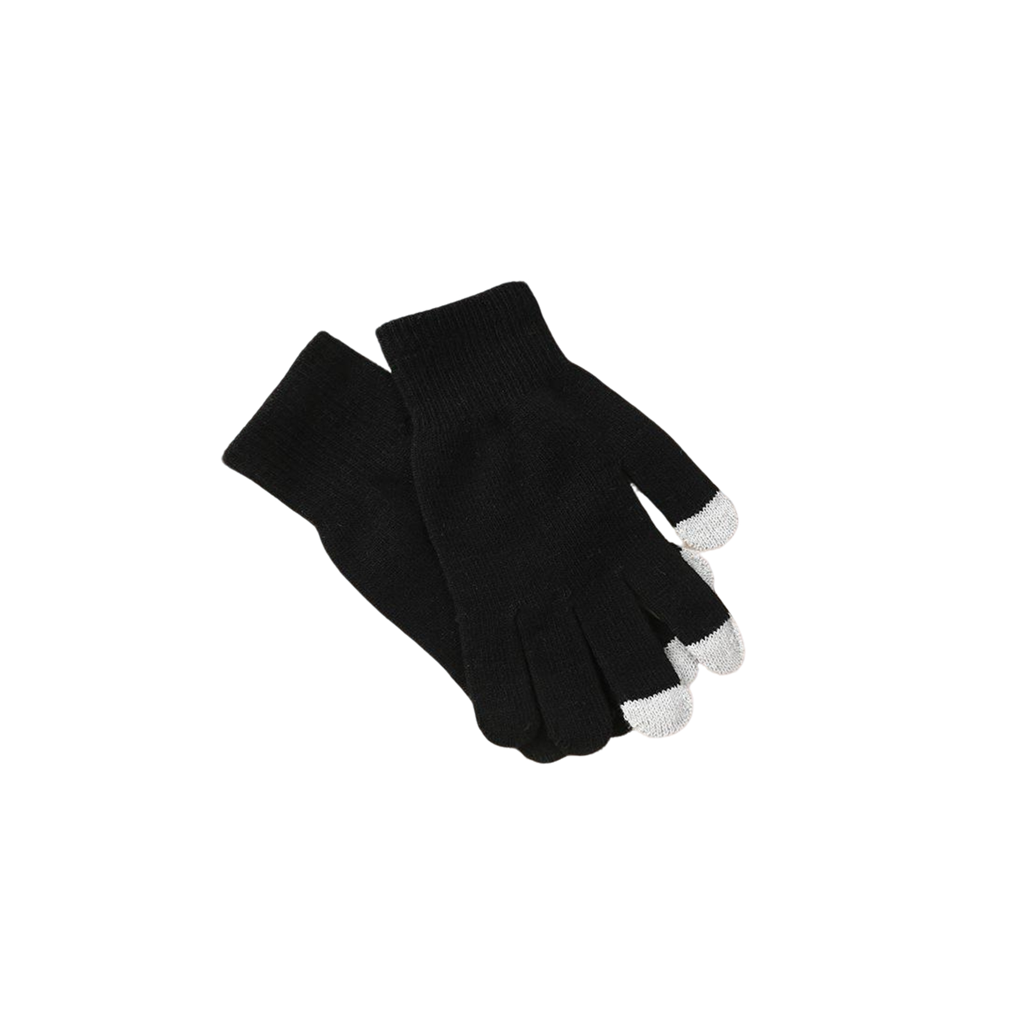 Touchscreen Acrylic Knit Magic Glove Pair 7.9" 7