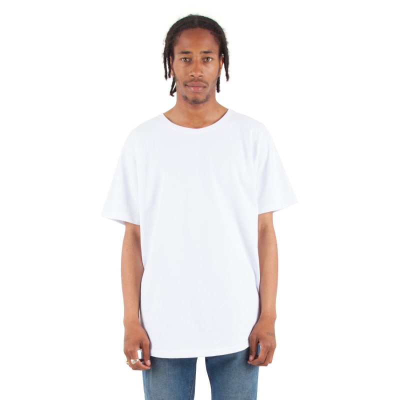 Shaka Wear Adult Curved Hem Long T-Shirt 35