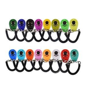 Durable Metal Pet Sound Clicker With Elastic Band 28