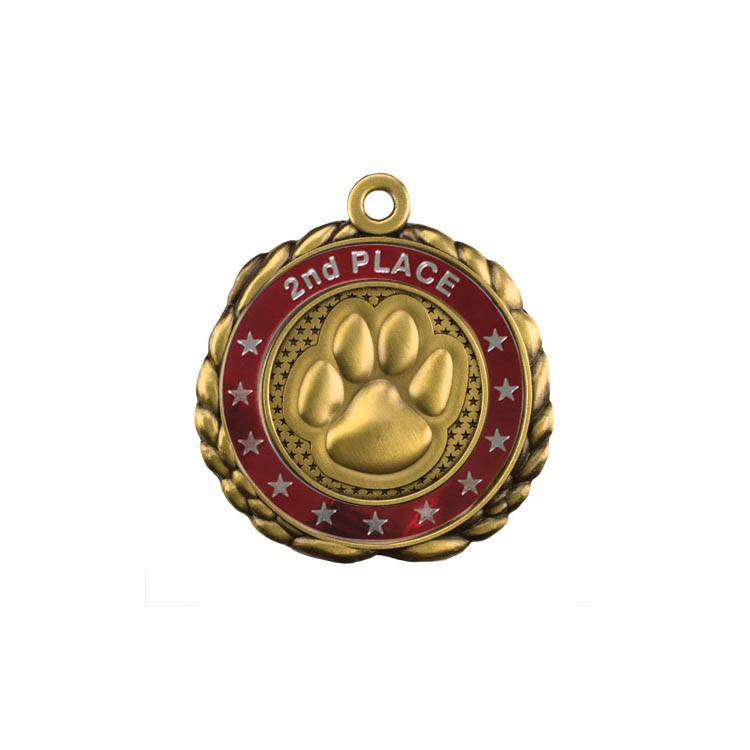 Paw Antique Gold QCM Medallion (2-1/2") 7