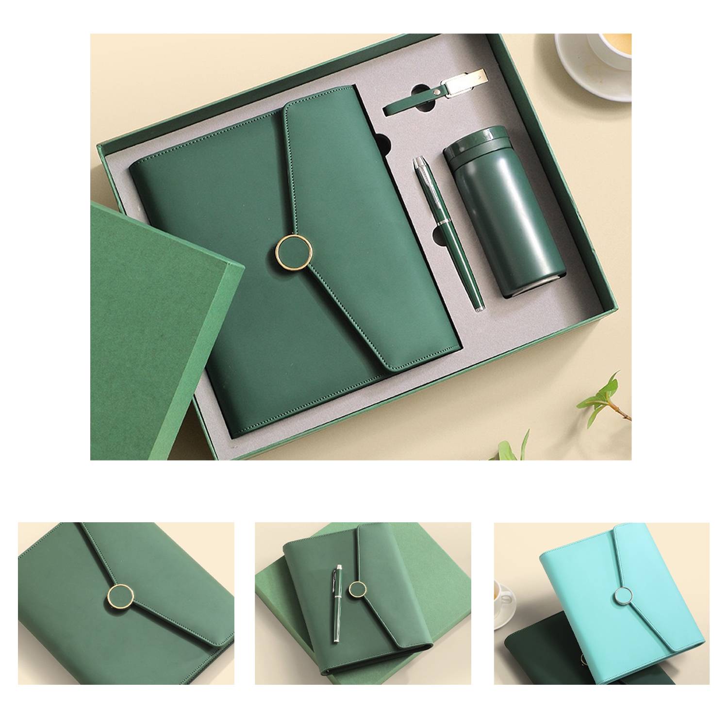 Notebook Gift Set With Wireless charging notepad/U disk 5