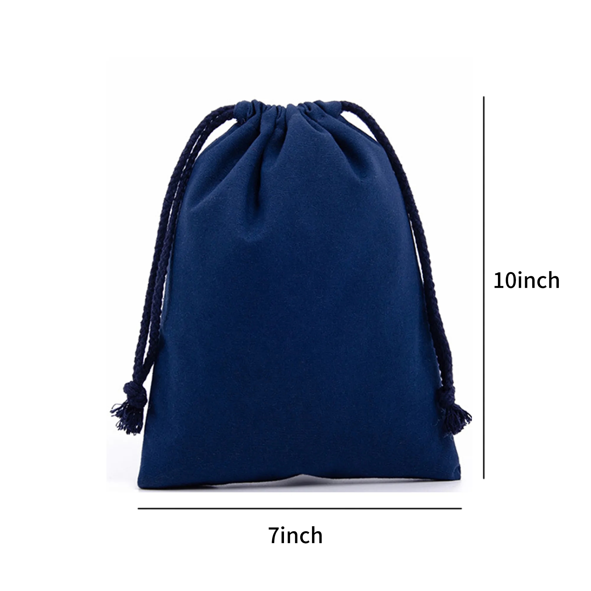 Durable Cotton Muslin Drawstring Sack 2