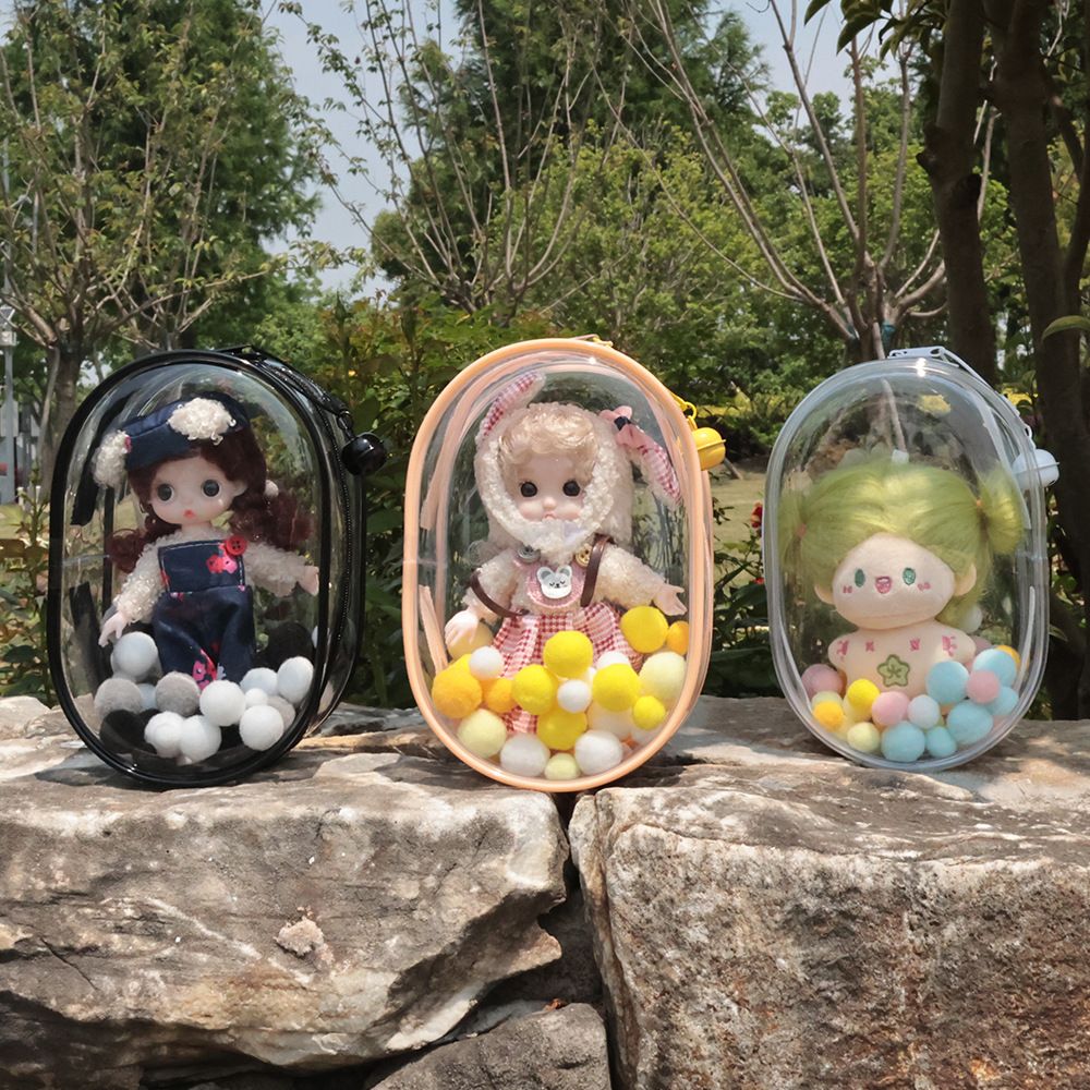 10cm Transparent Doll Bag 4